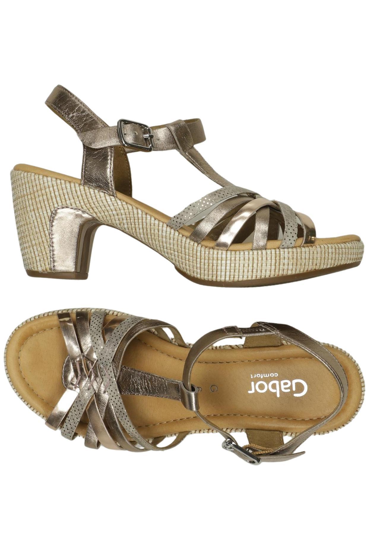 

Gabor Damen Sandale, silber, Gr. 6