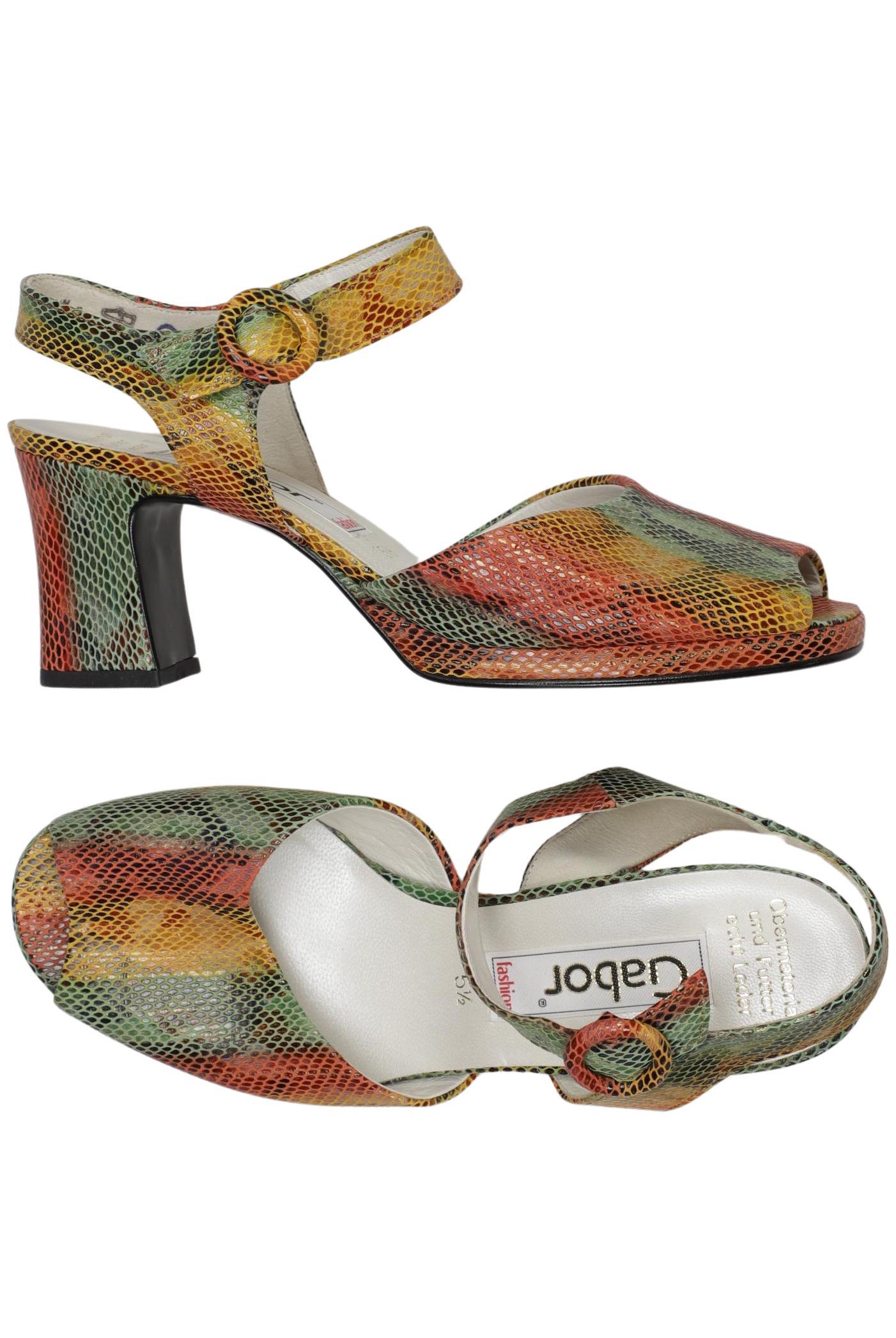 

Gabor Damen Sandale, mehrfarbig, Gr. 5.5