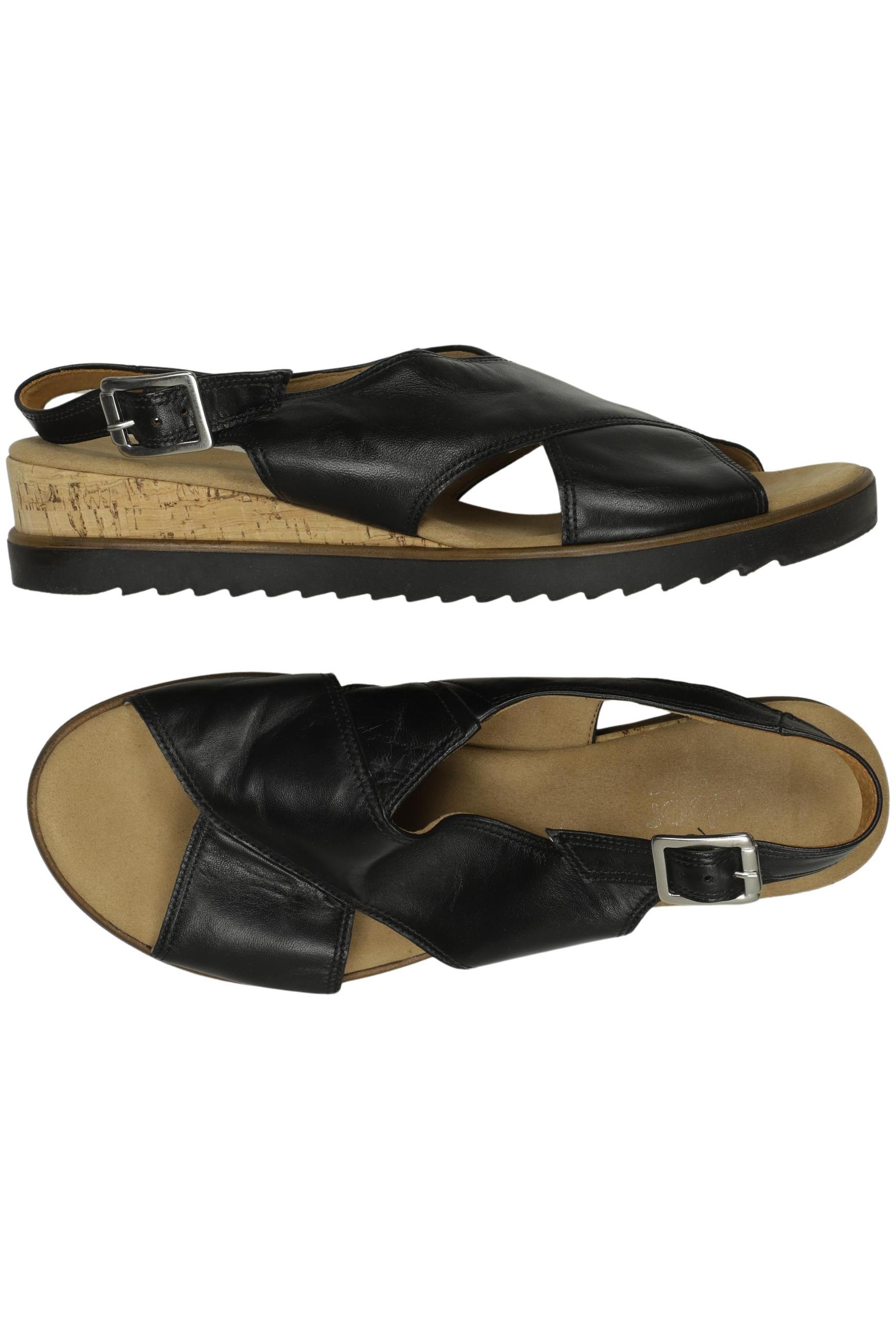 

Gabor Damen Sandale, schwarz, Gr. 8