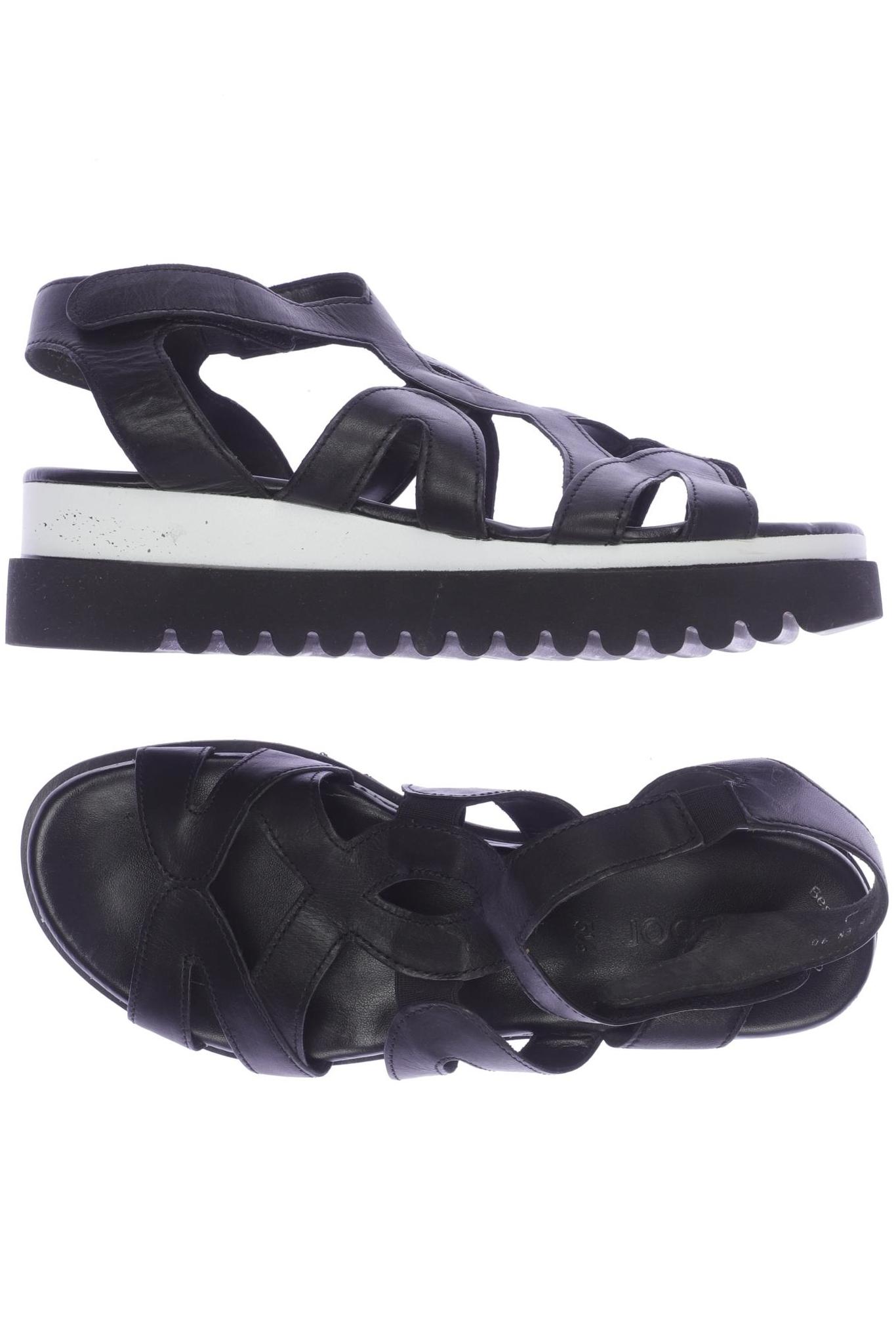 

Gabor Damen Sandale, schwarz, Gr. 5.5