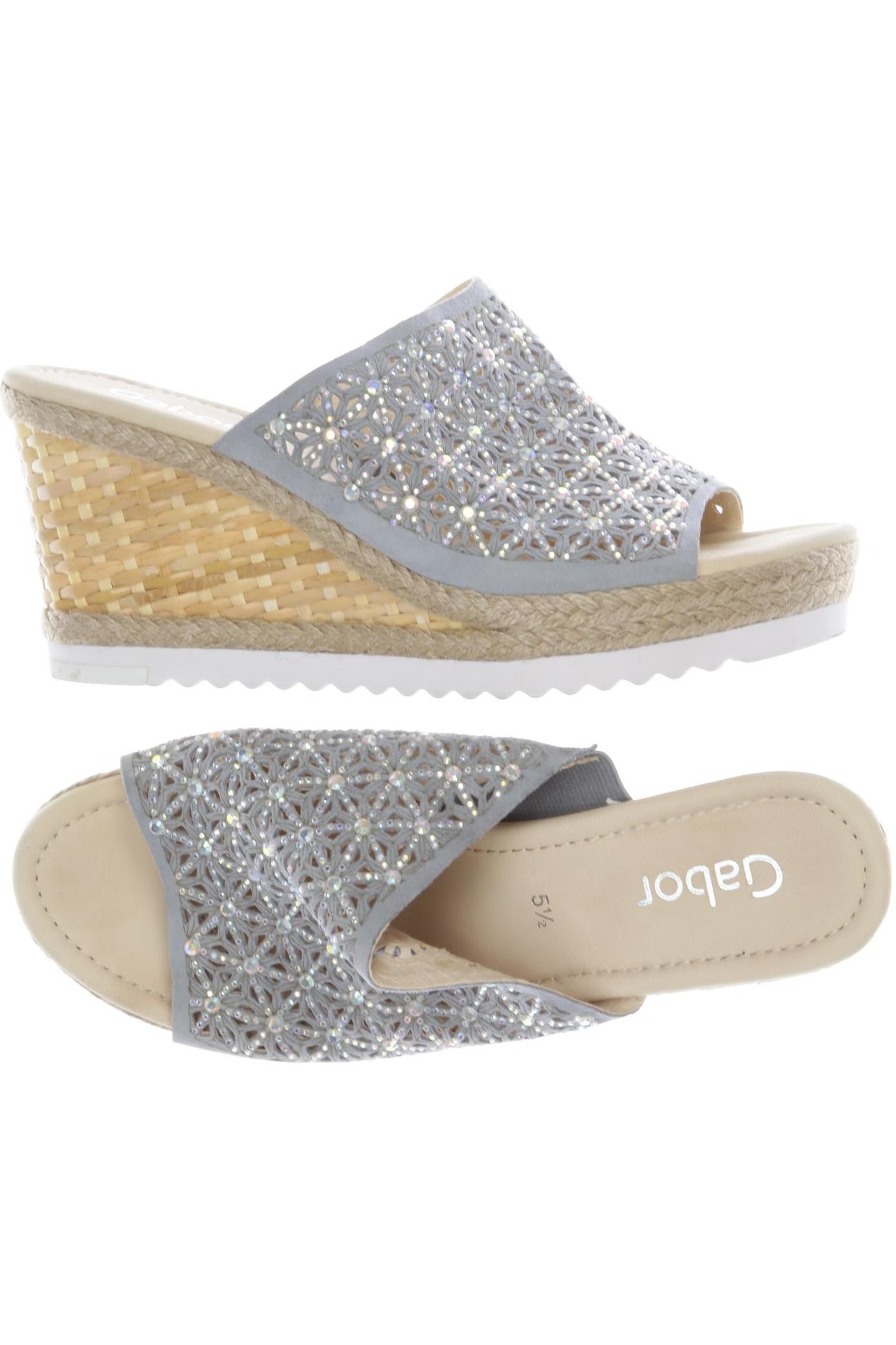 

Gabor Damen Sandale, grau, Gr. 5.5