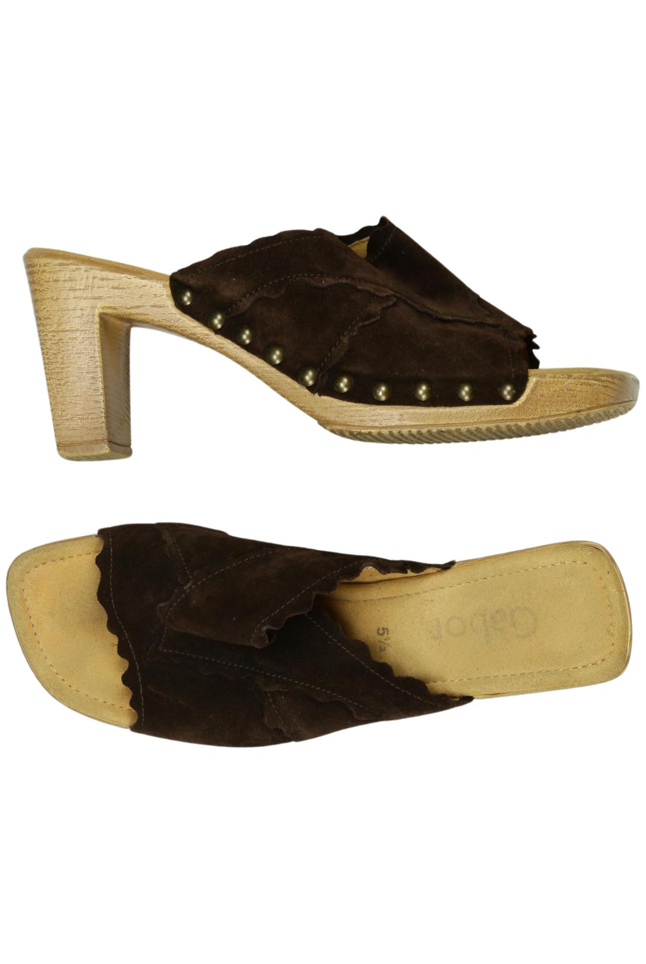 

Gabor Damen Sandale, braun, Gr. 5.5