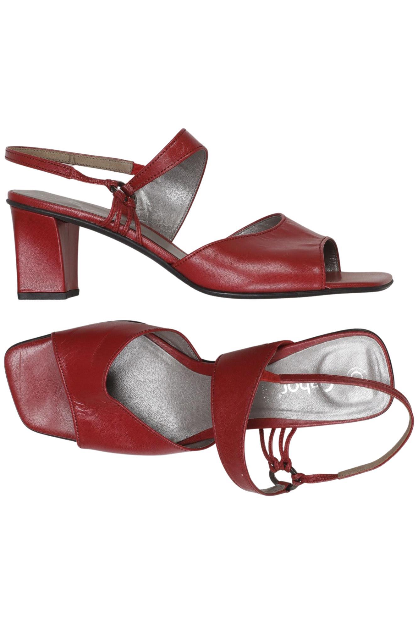 

Gabor Damen Sandale, rot, Gr. 6.5