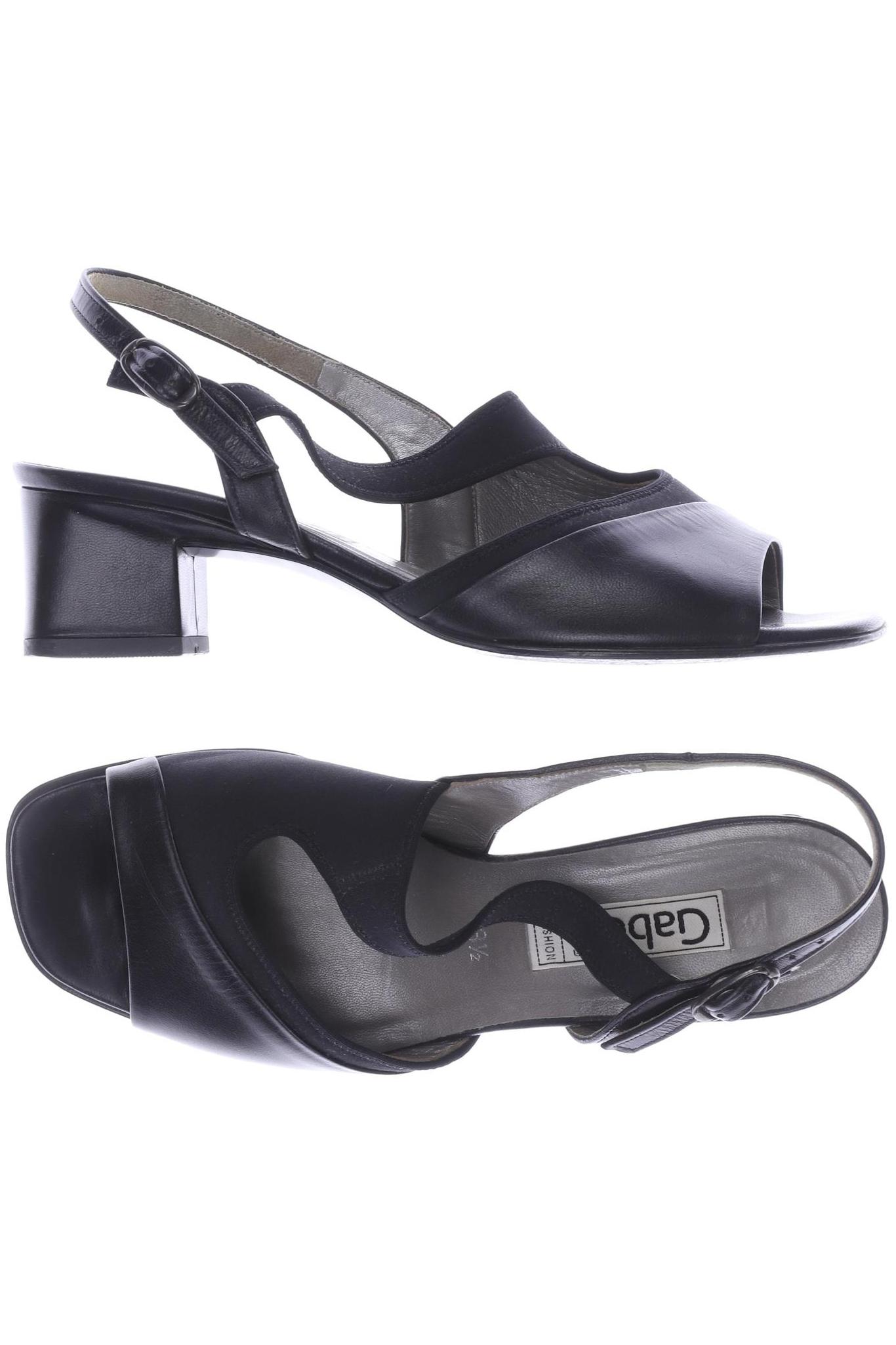 

Gabor Damen Sandale, schwarz, Gr. 3.5