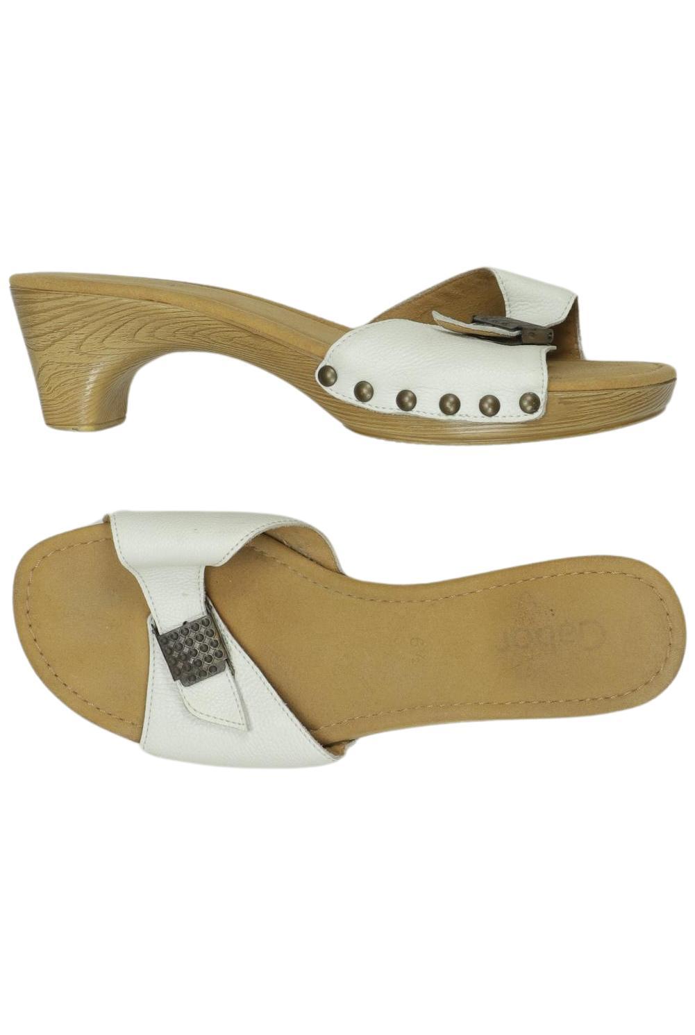 

Gabor Damen Sandale, weiß, Gr. 6.5