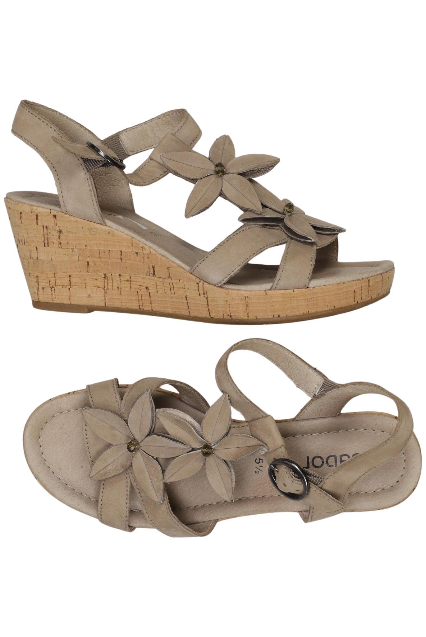 

Gabor Damen Sandale, beige, Gr. 5.5