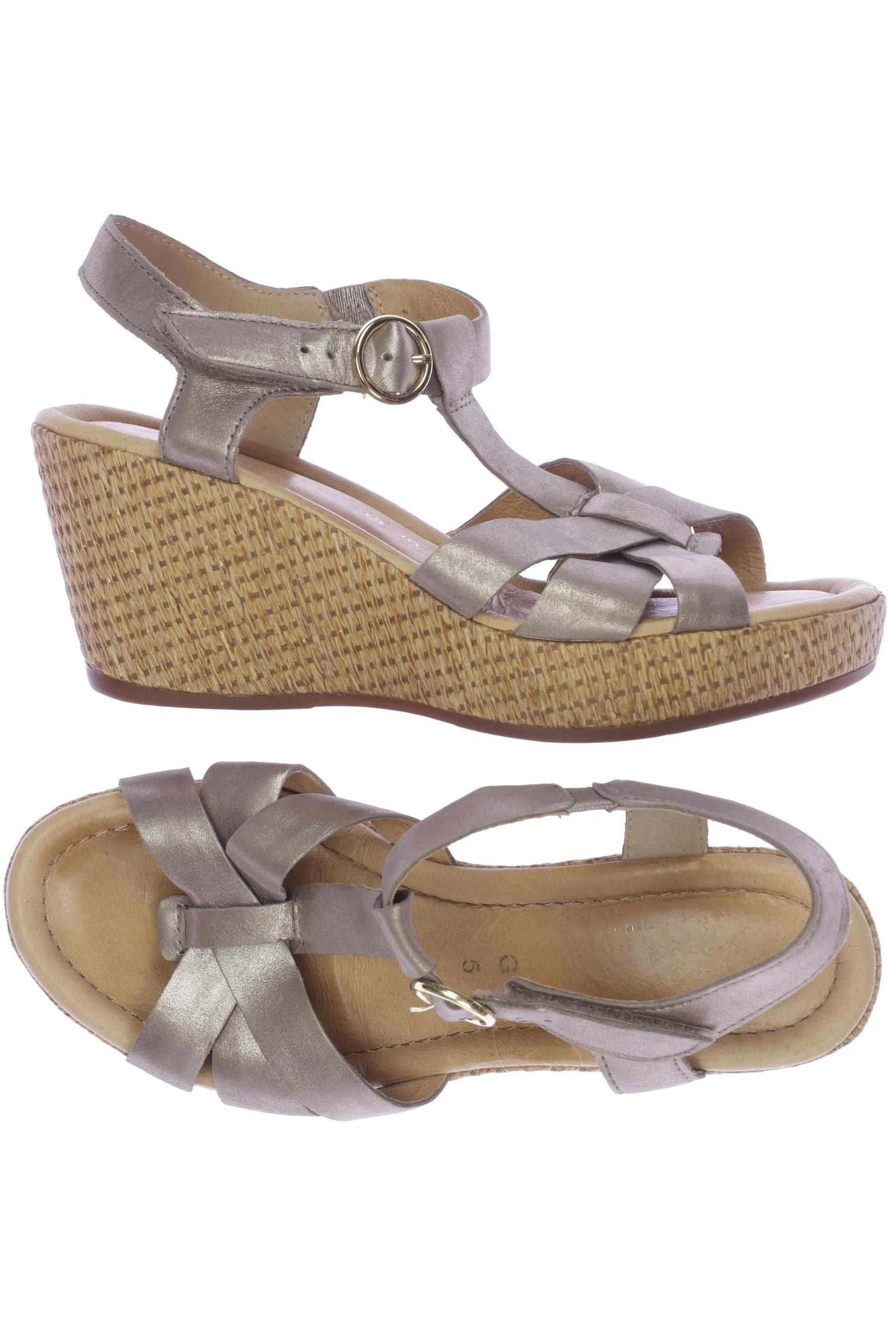 

Gabor Damen Sandale, beige, Gr. 5