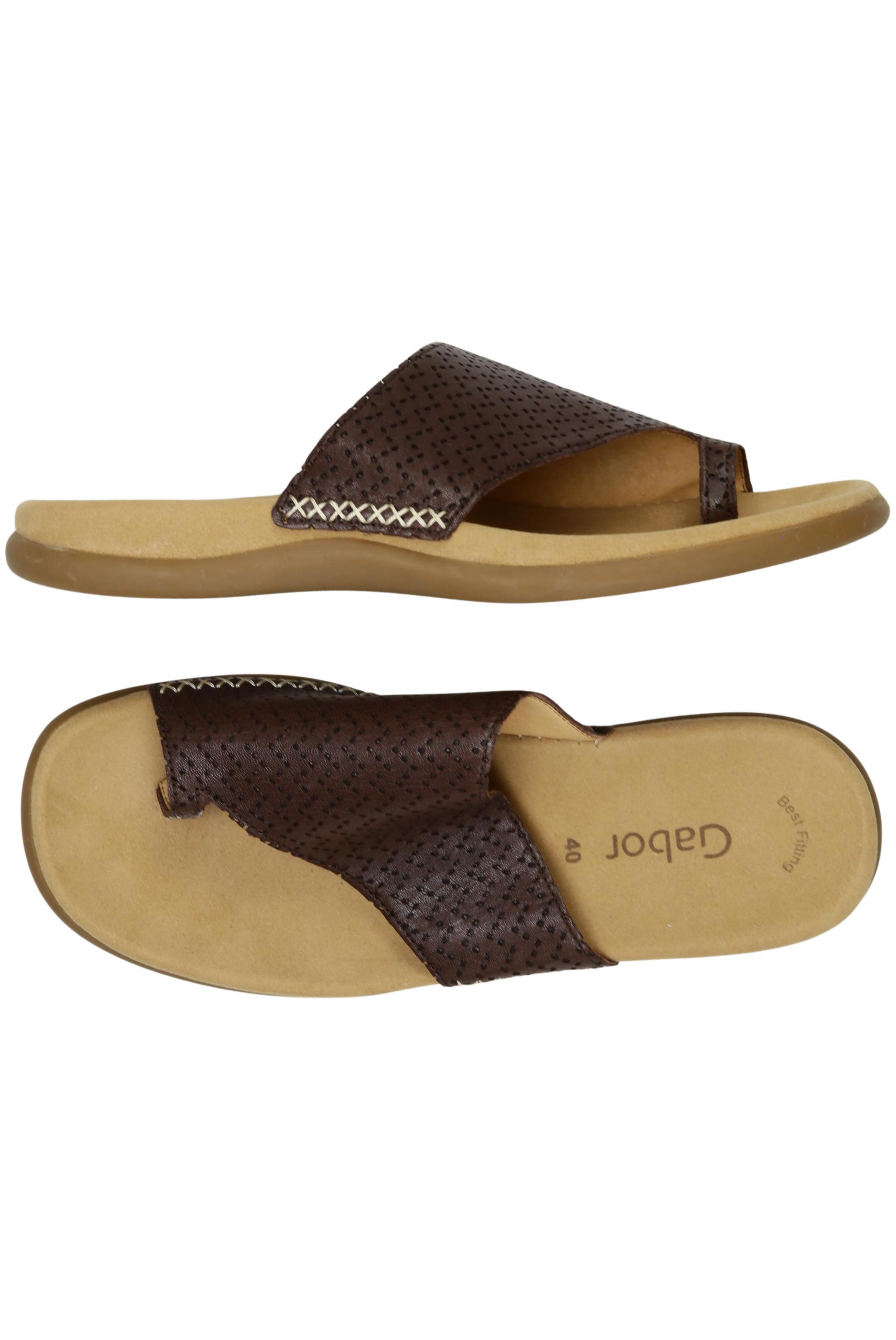 

Gabor Damen Sandale, braun, Gr. 40