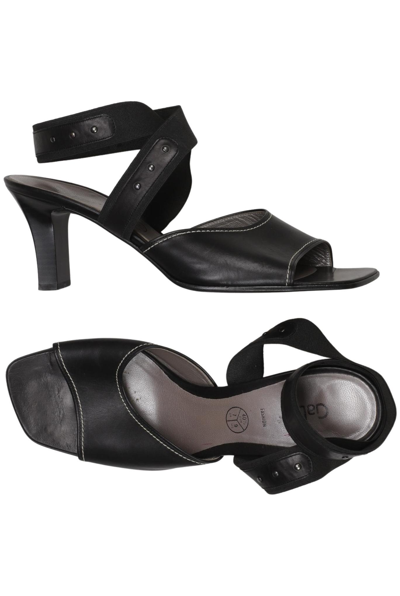 

Gabor Damen Sandale, schwarz, Gr. 7