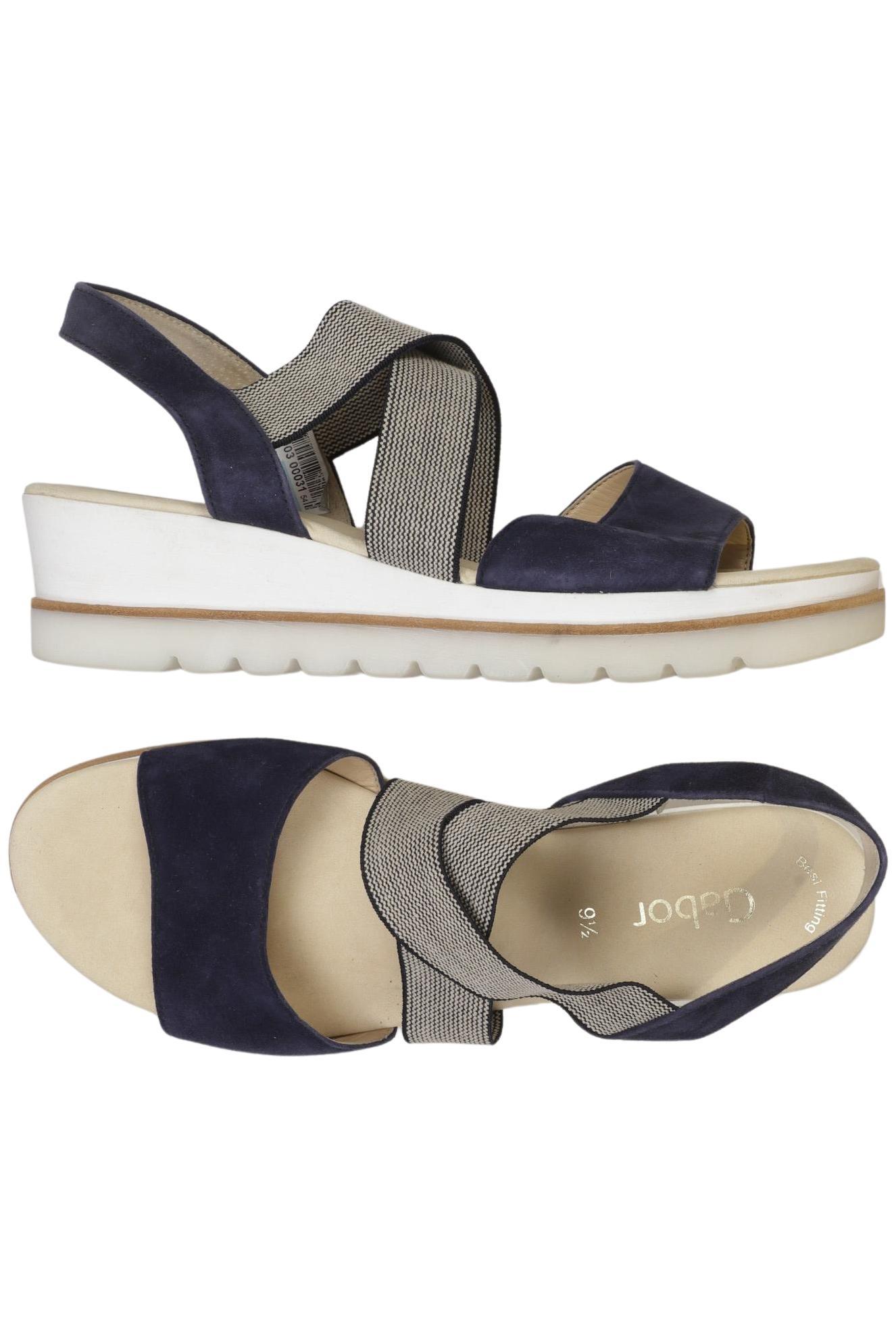 

Gabor Damen Sandale, marineblau, Gr. 9.5