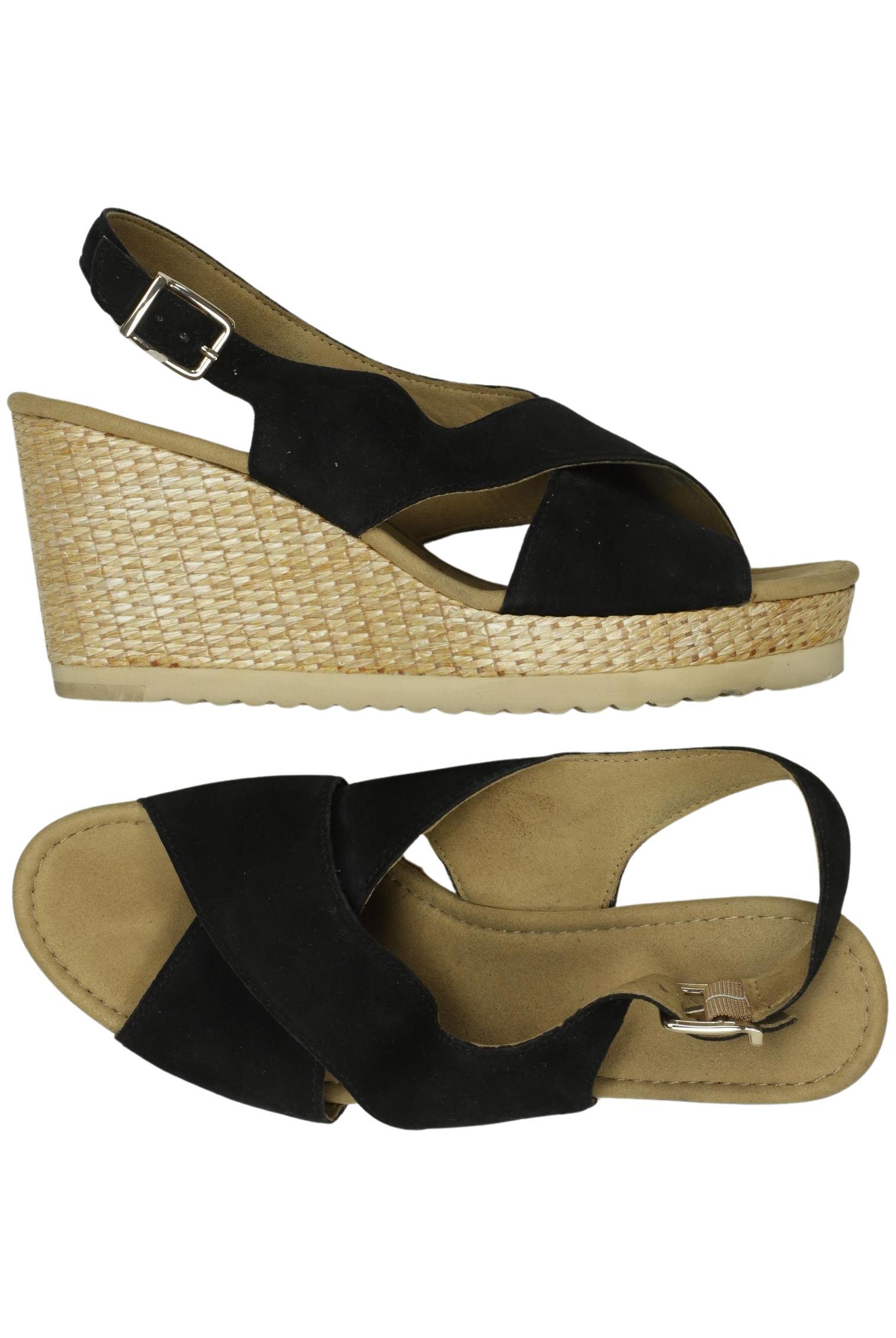 

Gabor Damen Sandale, schwarz, Gr. 8