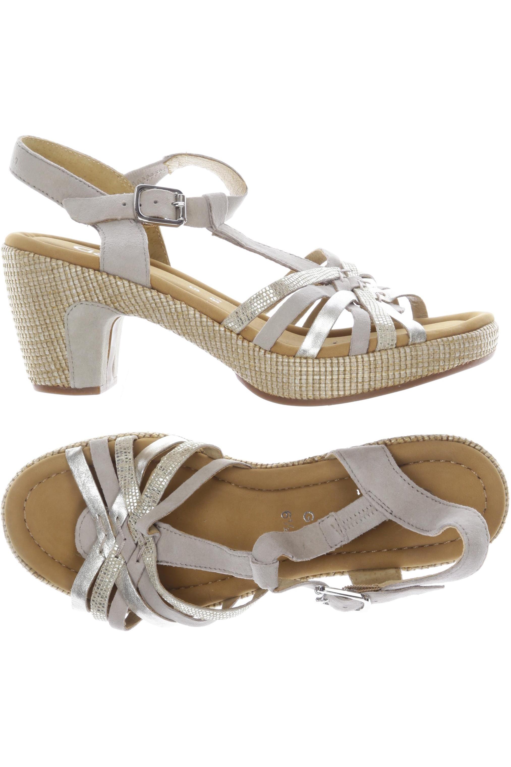 

Gabor Damen Sandale, beige, Gr. 6.5