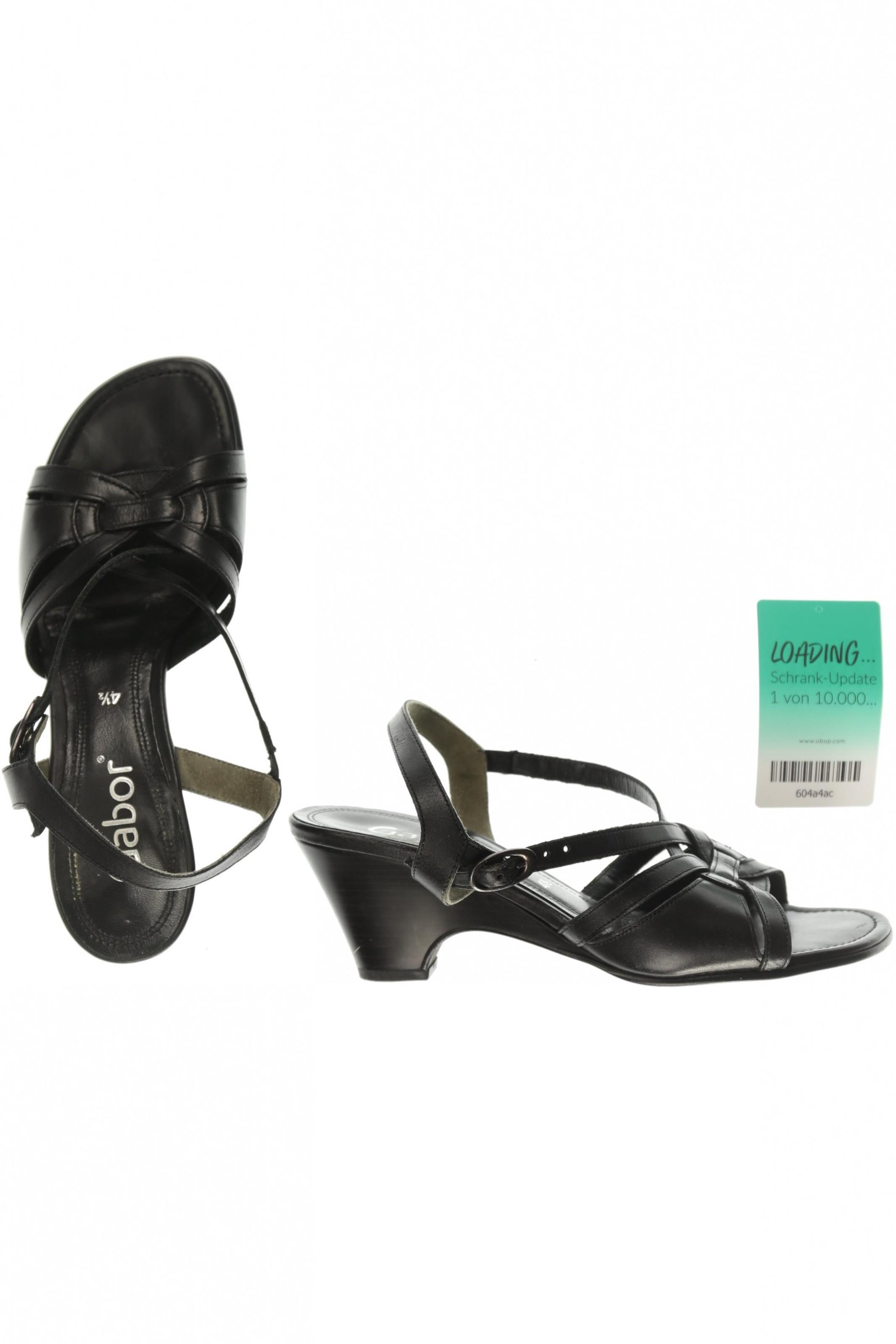 

Gabor Damen Sandale, schwarz, Gr. 4.5