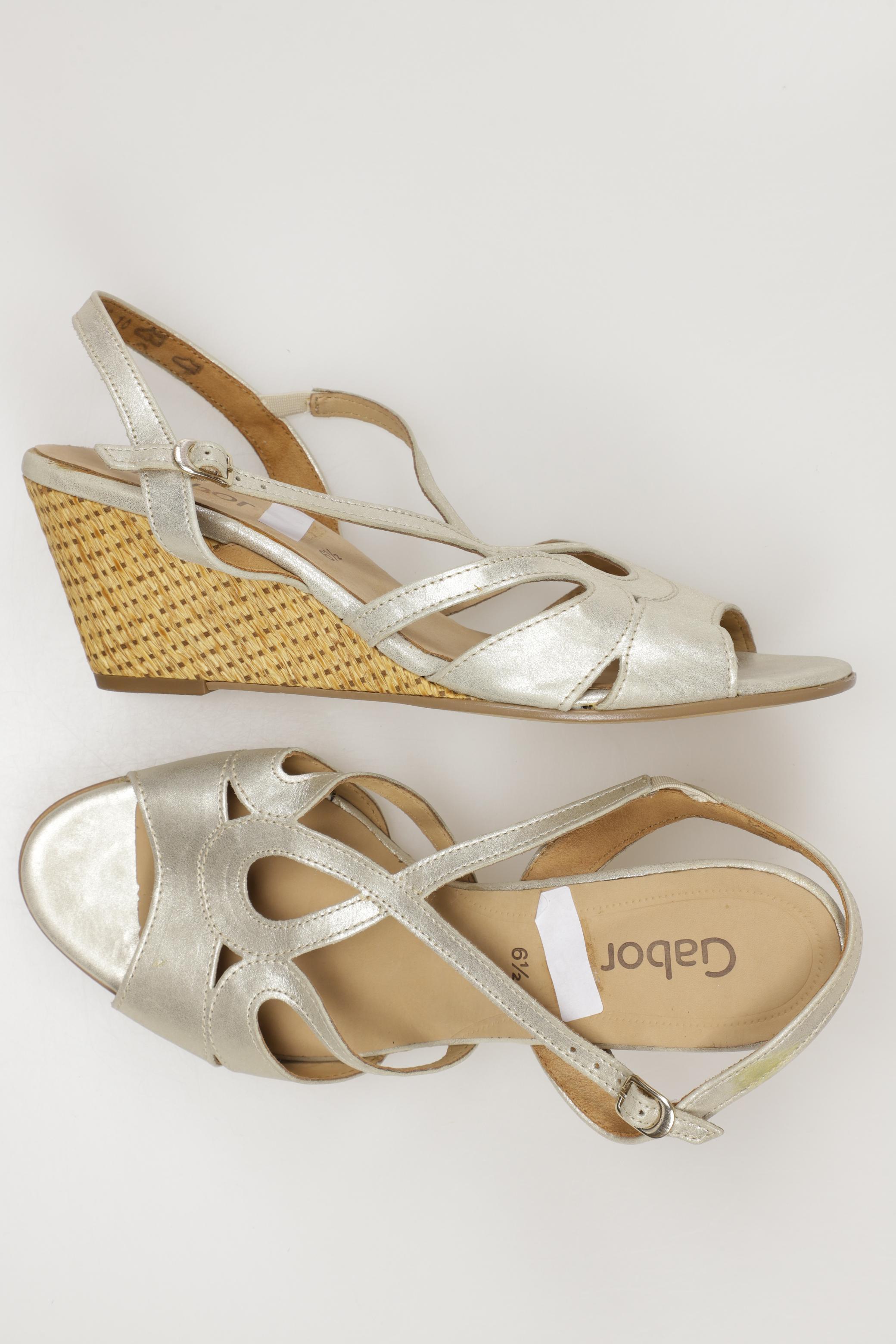 

Gabor Damen Sandale, beige, Gr. 6.5