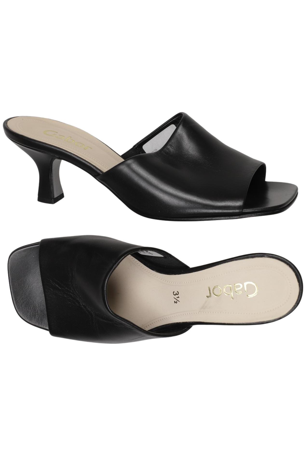 

Gabor Damen Sandale, schwarz, Gr. 3.5