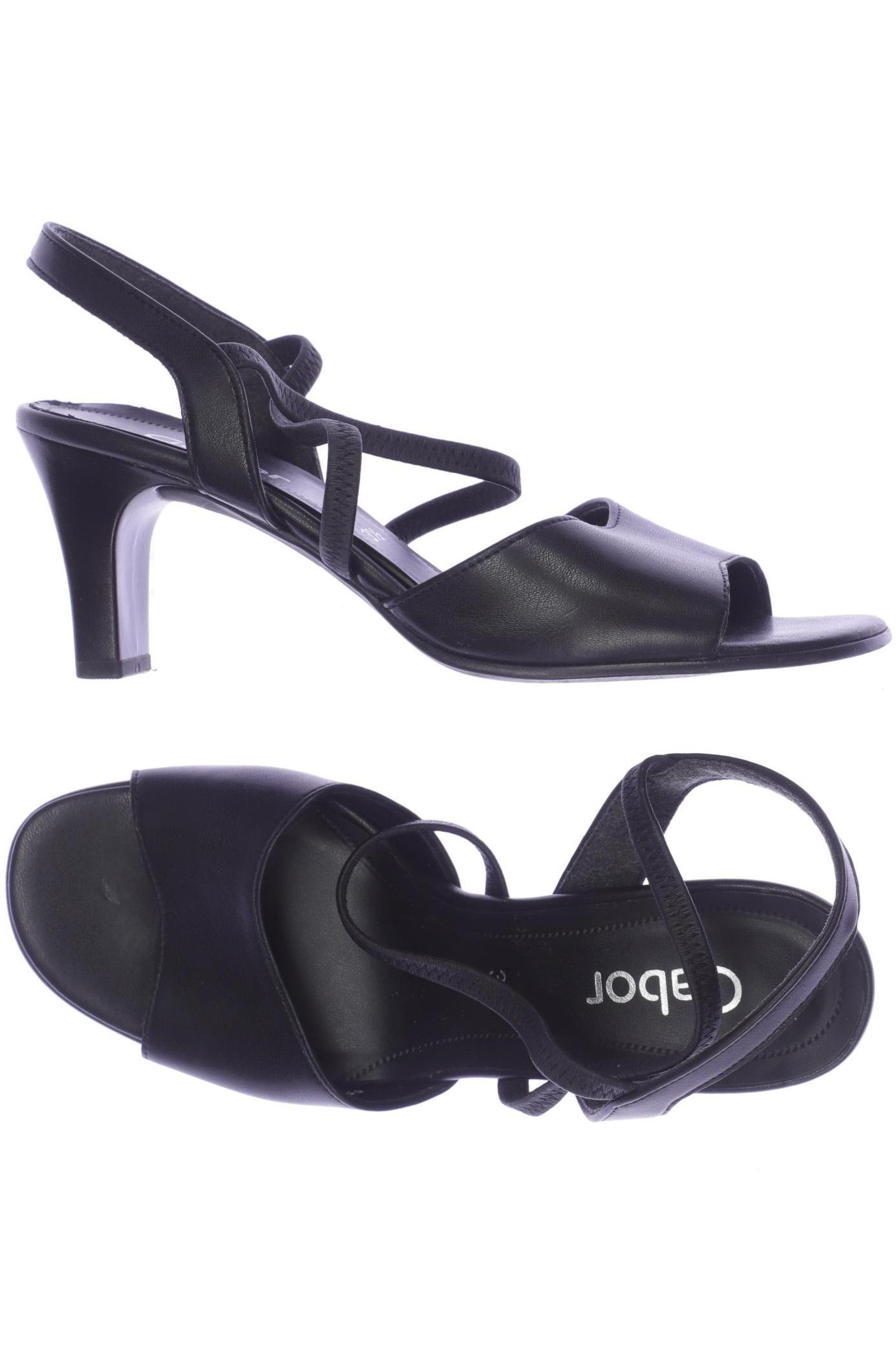 

Gabor Damen Sandale, schwarz, Gr. 3.5