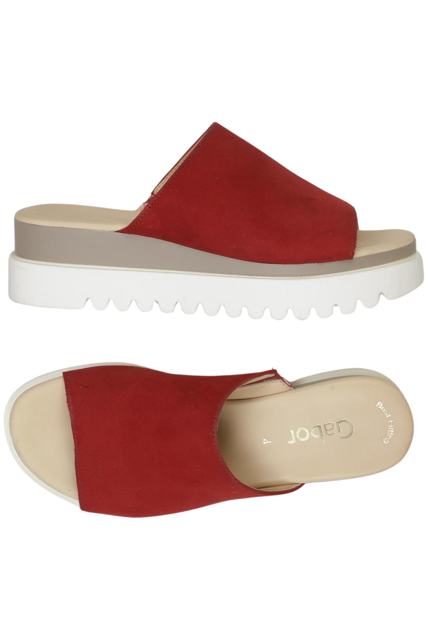 

Gabor Damen Sandale, rot, Gr. 4