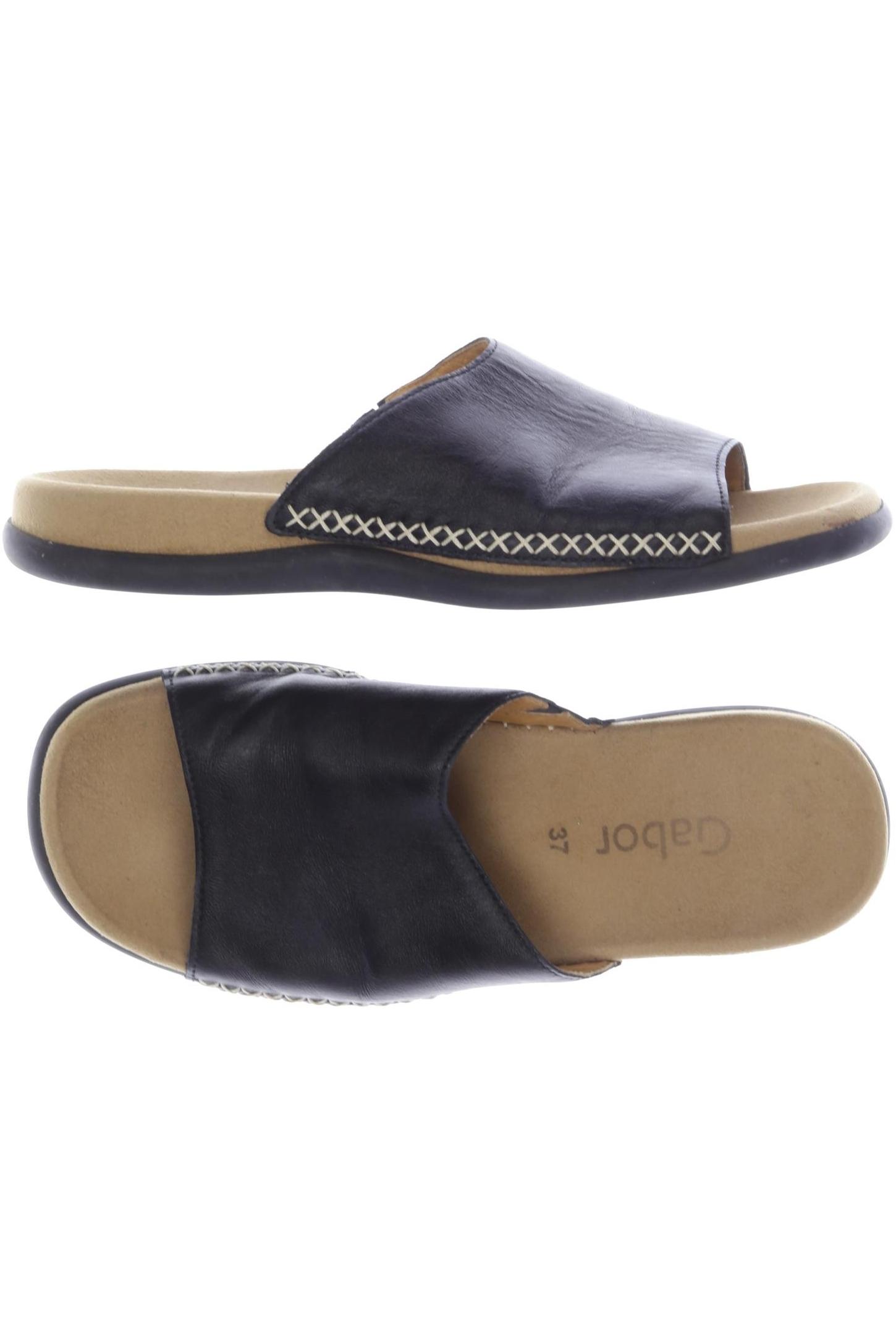 

Gabor Damen Sandale, schwarz, Gr. 37