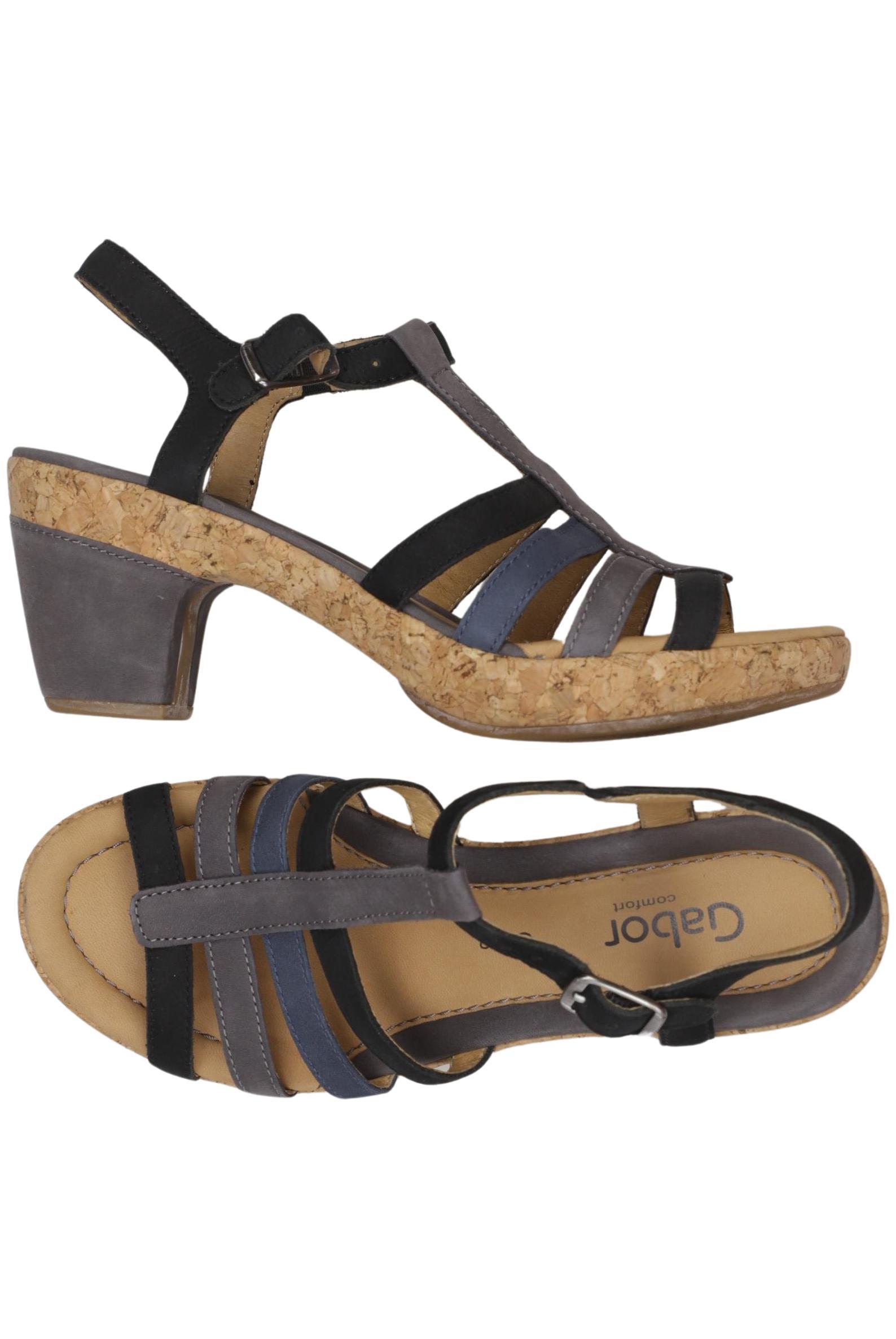 

Gabor Damen Sandale, schwarz, Gr. 6