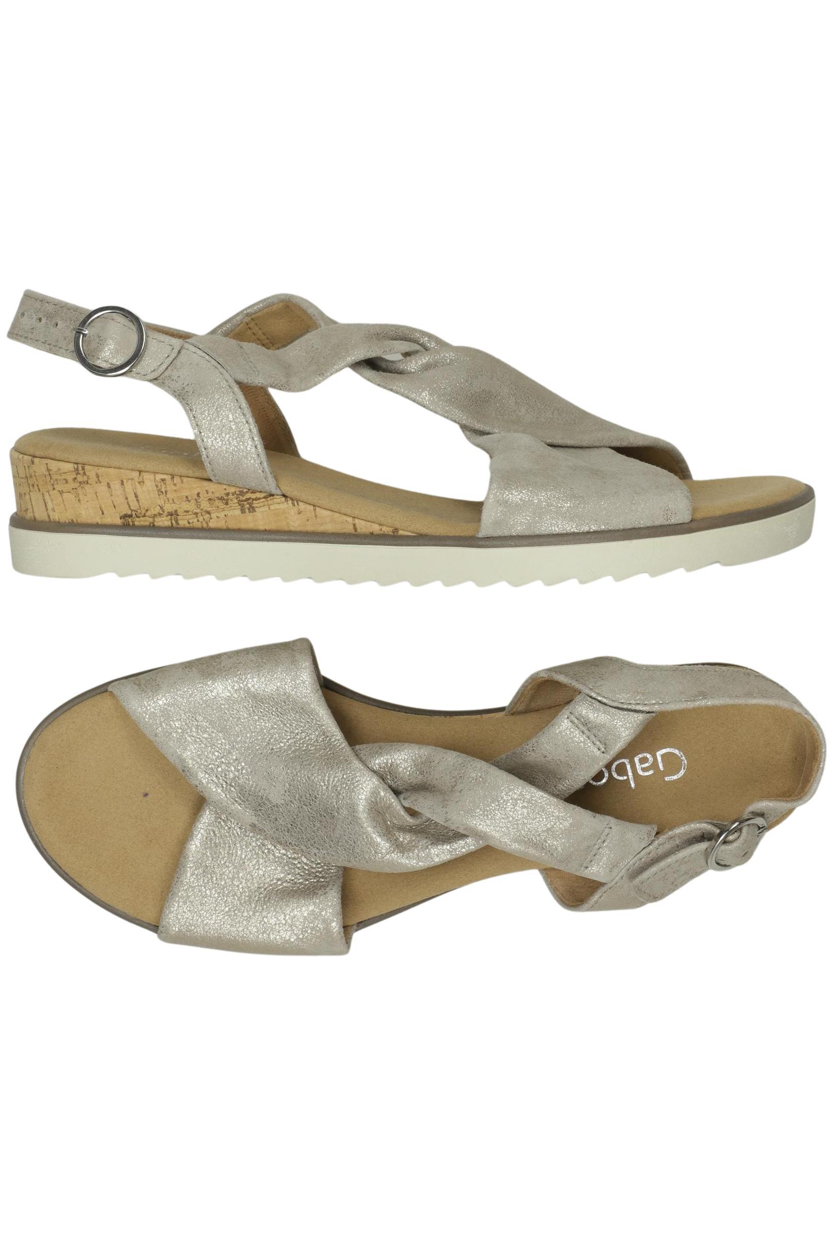 

Gabor Damen Sandale, beige, Gr. 8