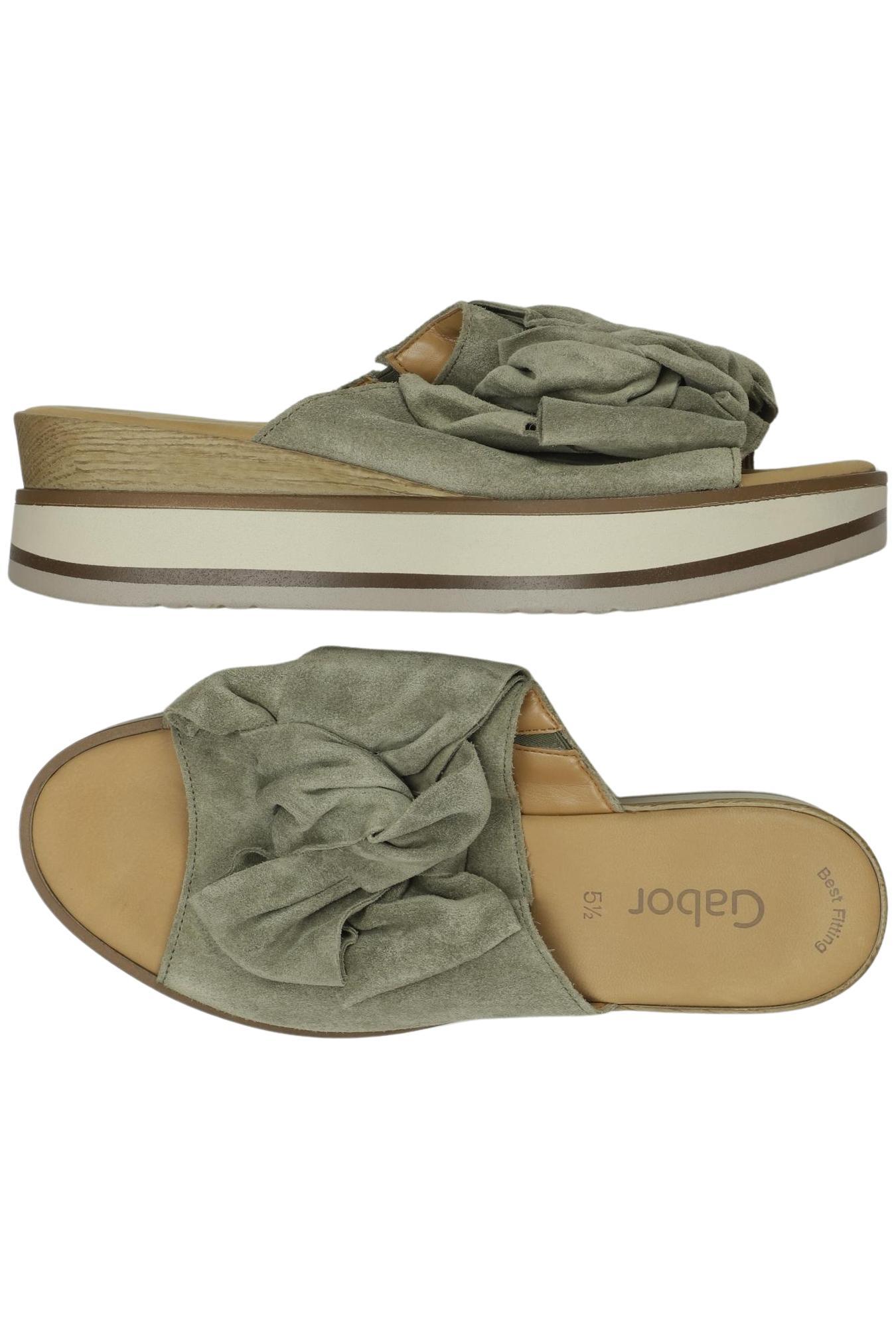 

Gabor Damen Sandale, grün, Gr. 5.5