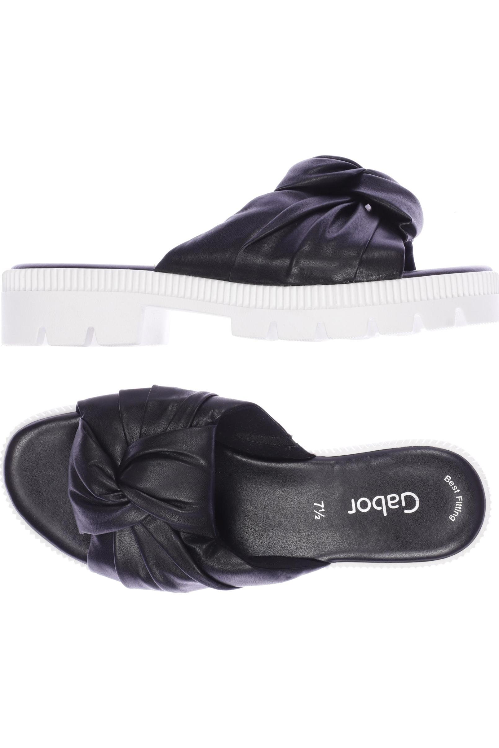 

Gabor Damen Sandale, schwarz, Gr. 7.5