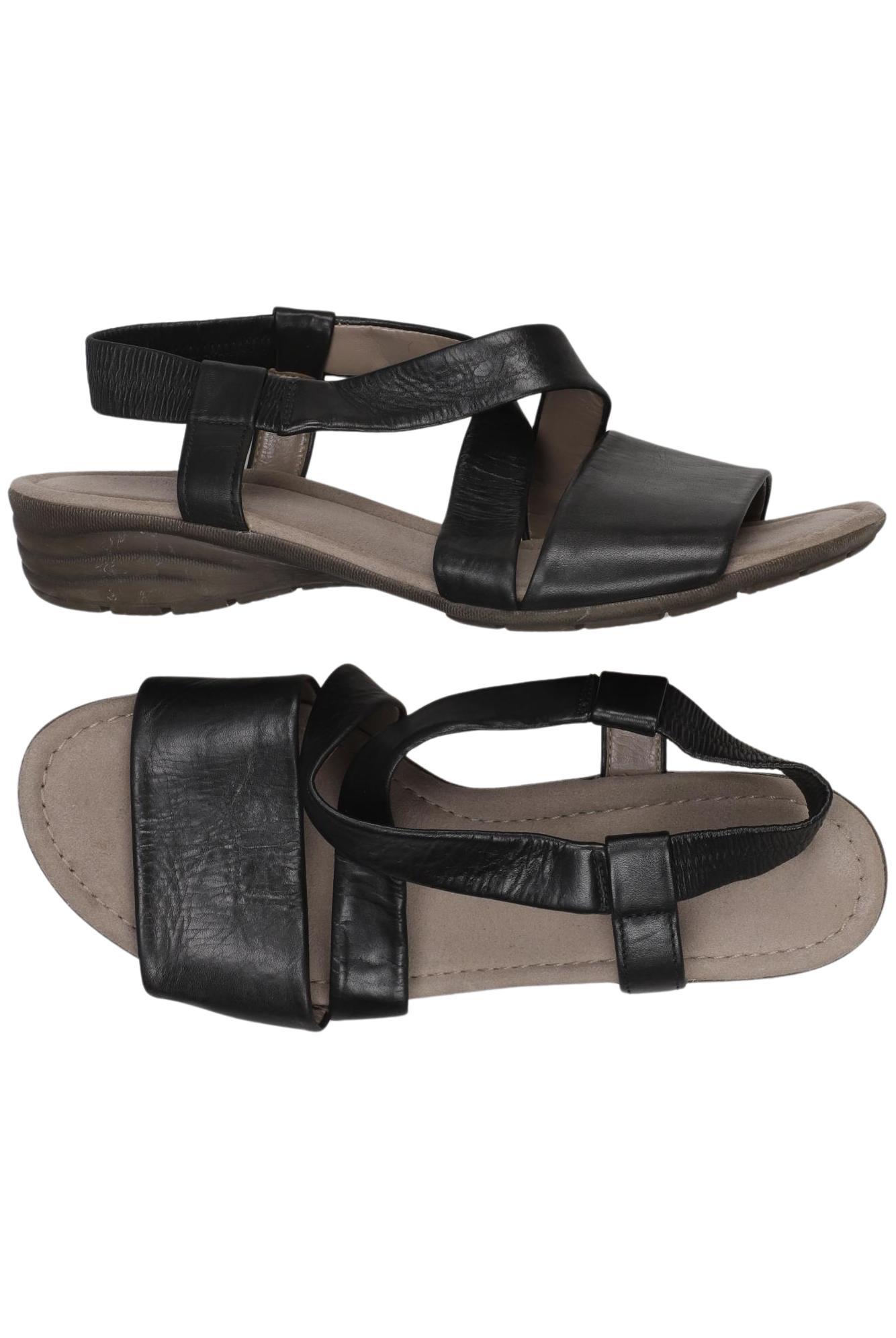 

Gabor Damen Sandale, schwarz, Gr. 6