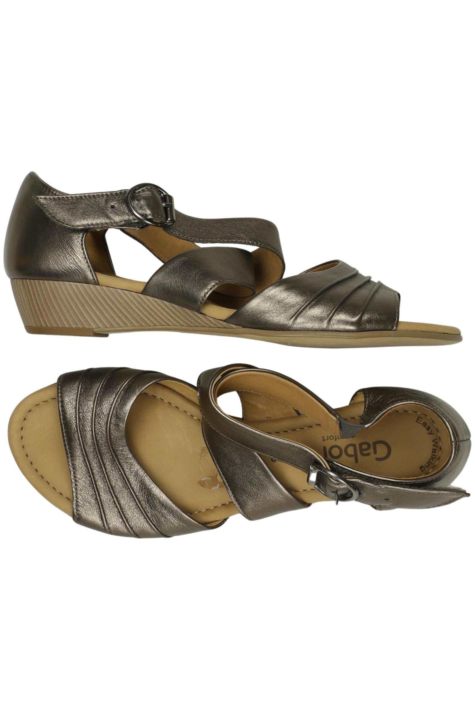 

Gabor Damen Sandale, silber, Gr. 6.5