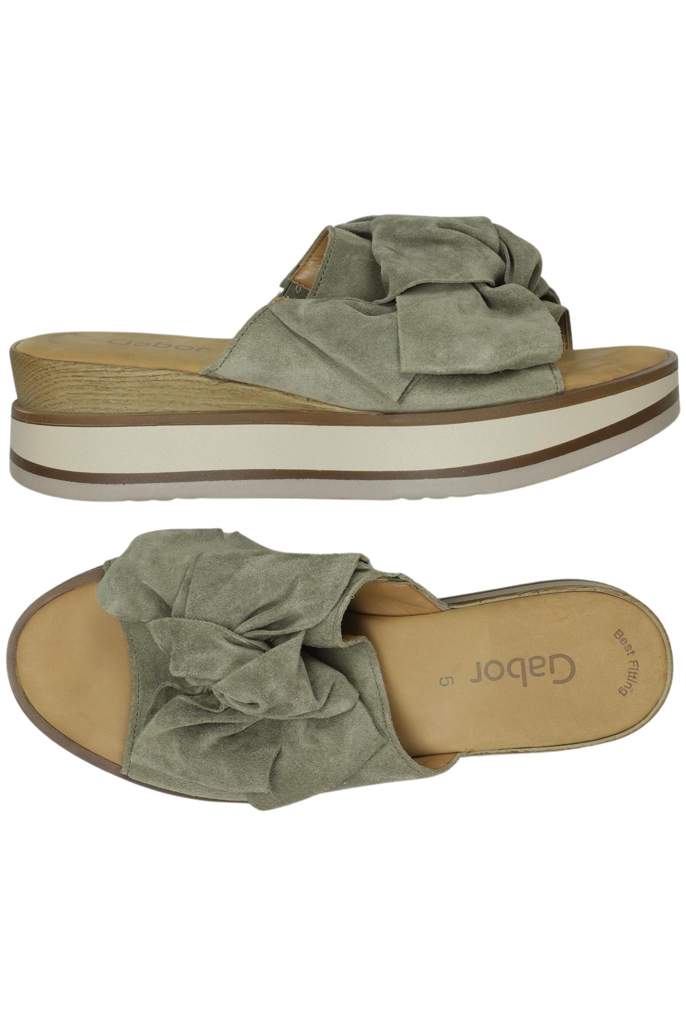 

Gabor Damen Sandale, grün, Gr. 5