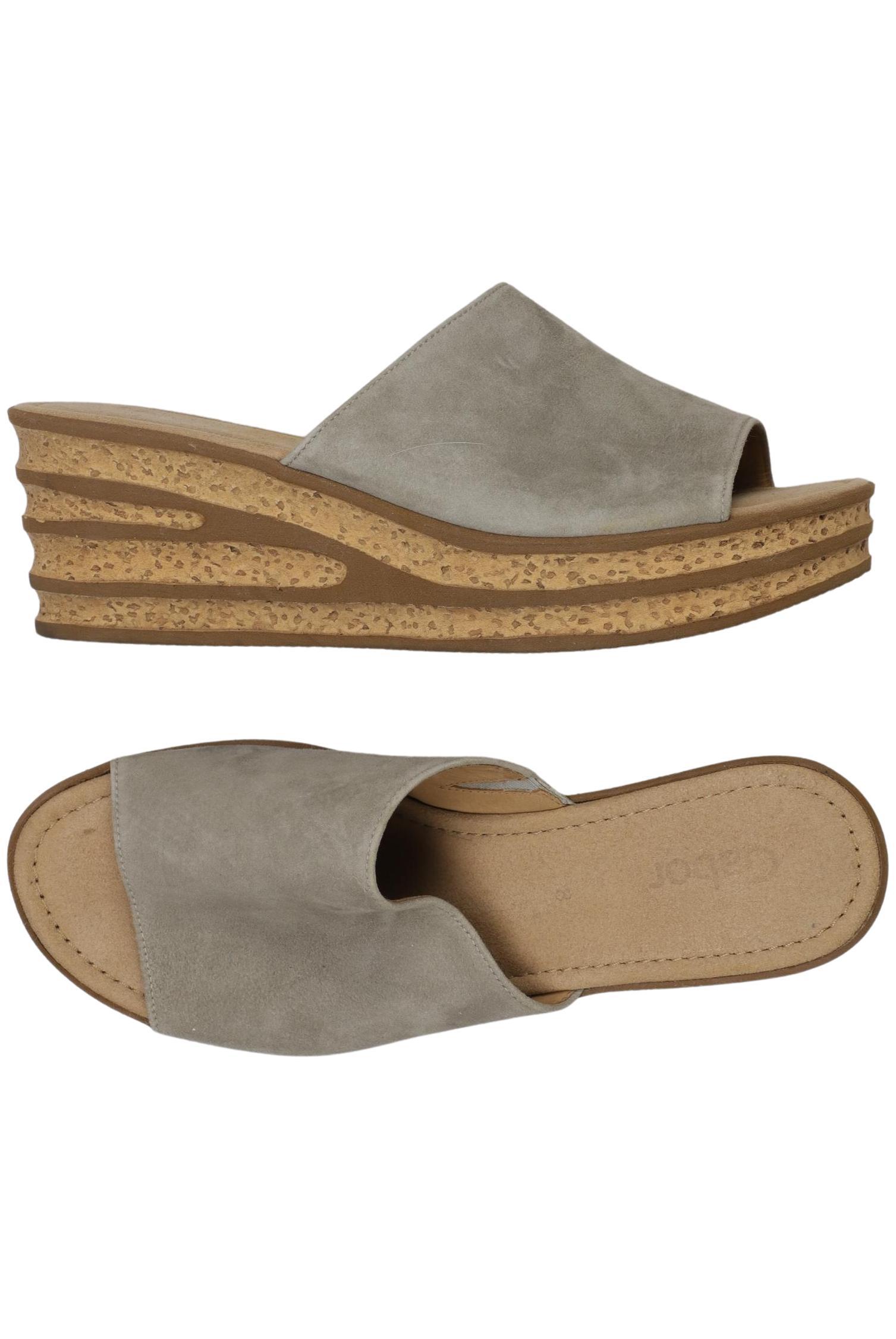 

Gabor Damen Sandale, grau, Gr. 8