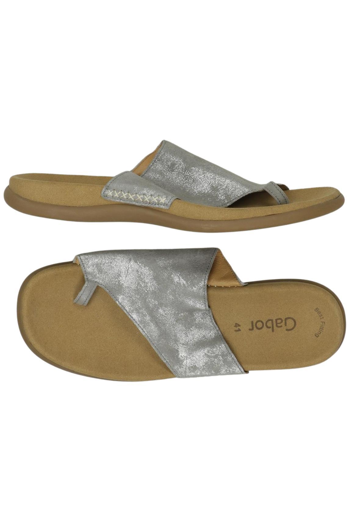 

Gabor Damen Sandale, silber, Gr. 41