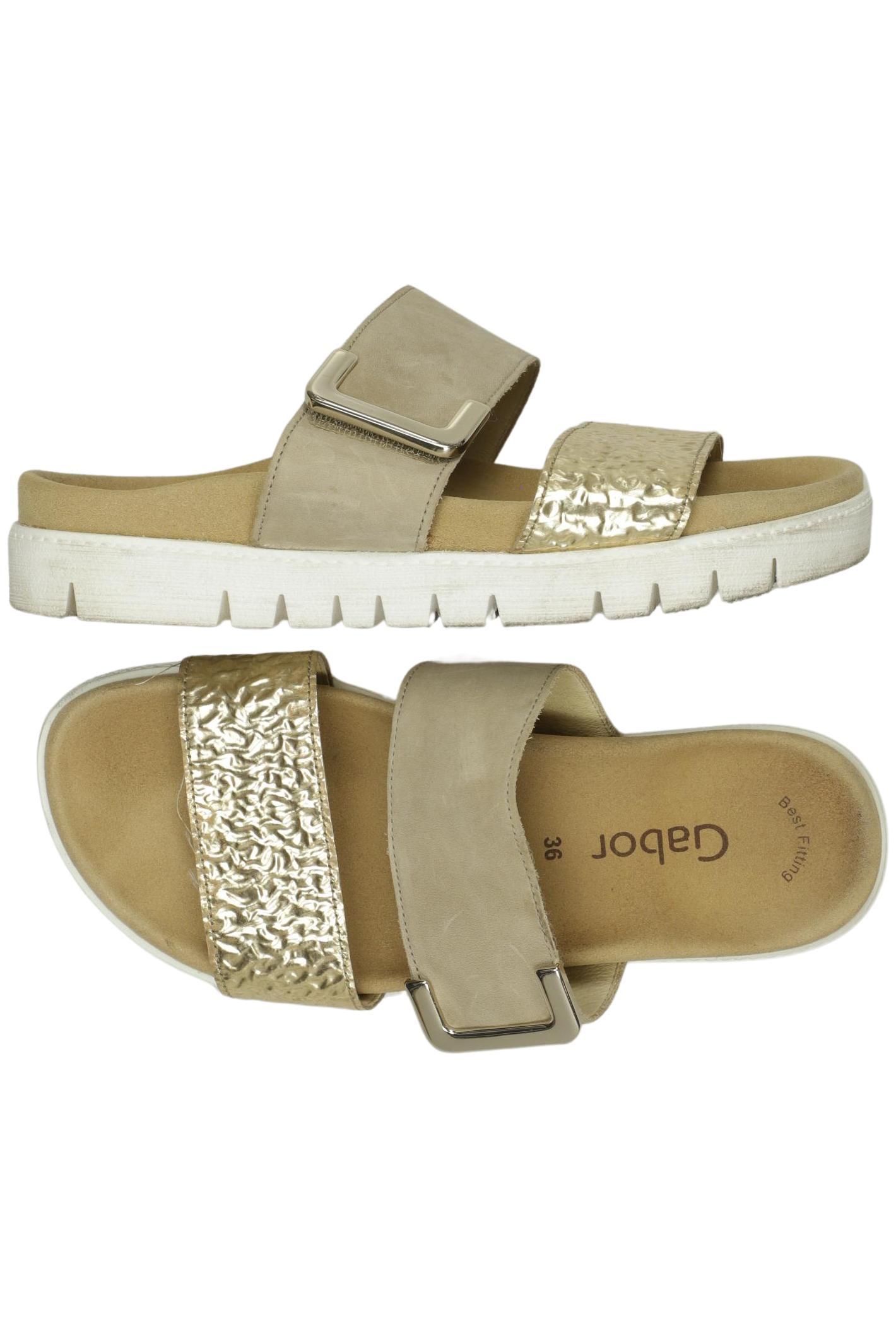 

Gabor Damen Sandale, beige, Gr. 36