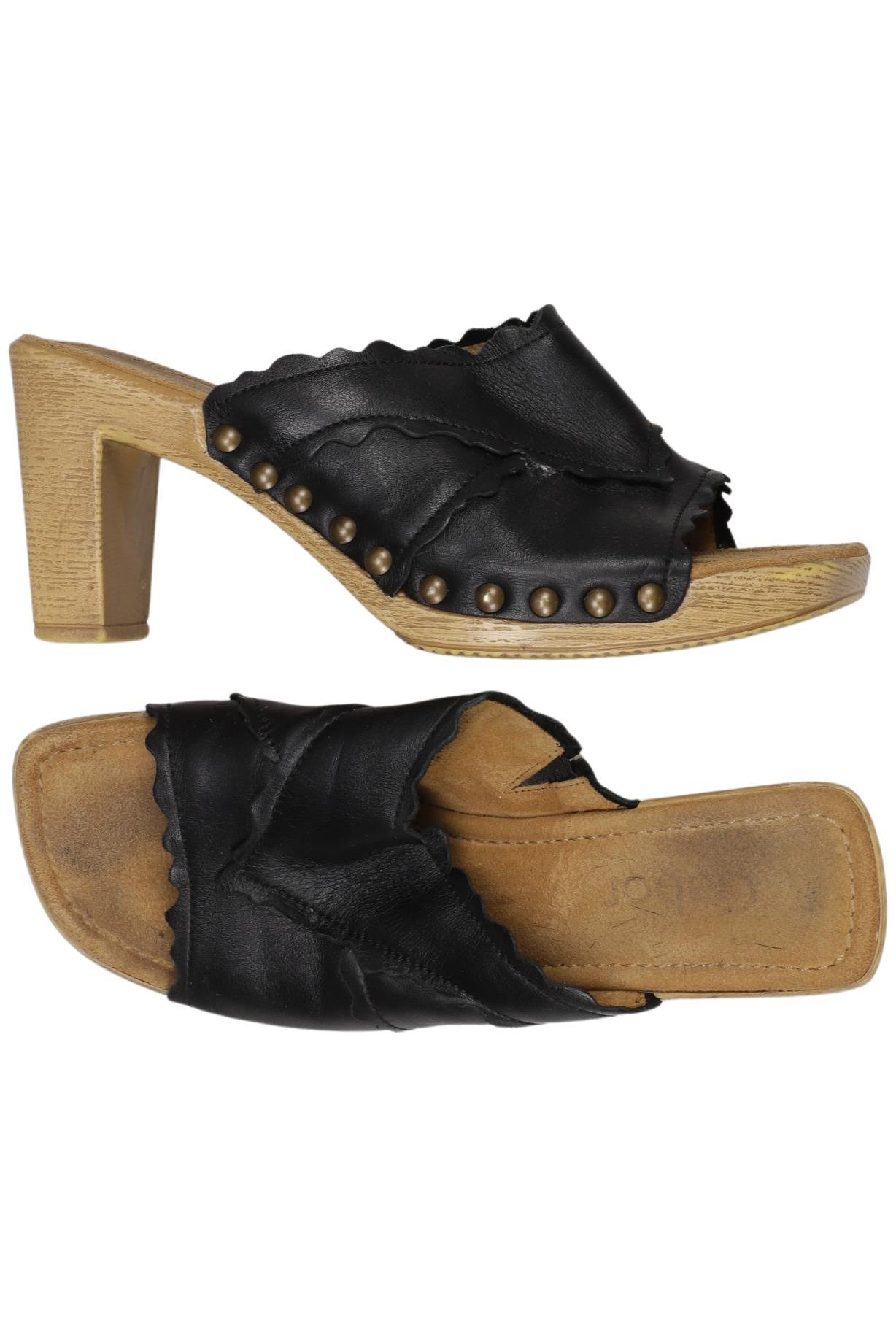 

Gabor Damen Sandale, schwarz, Gr. 4