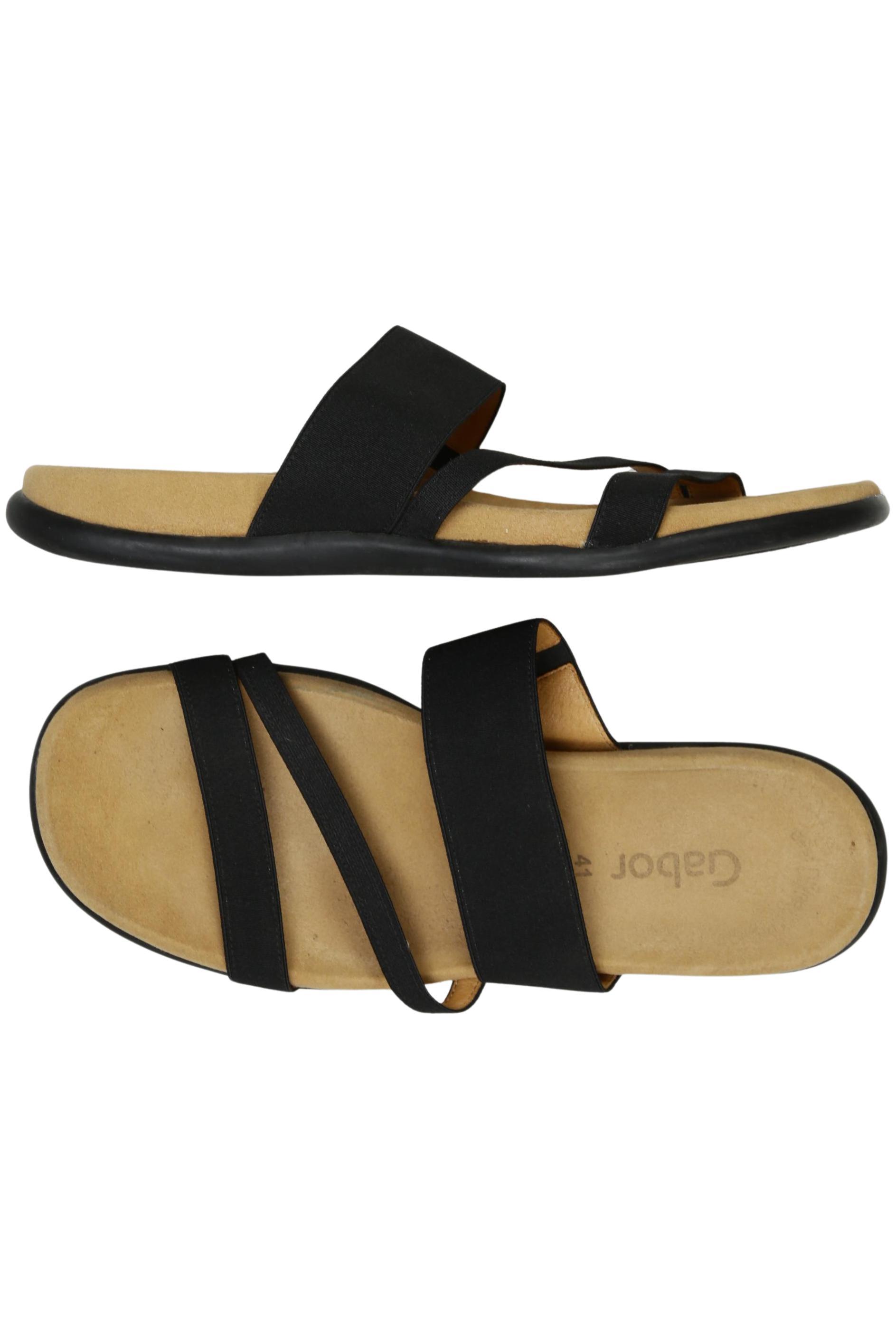 

Gabor Damen Sandale, schwarz, Gr. 41