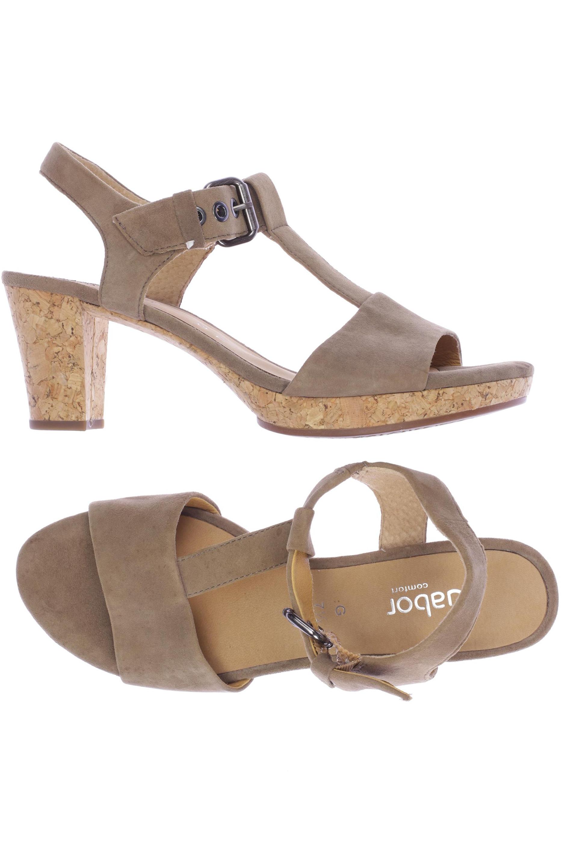 

Gabor Damen Sandale, beige, Gr. 7.5