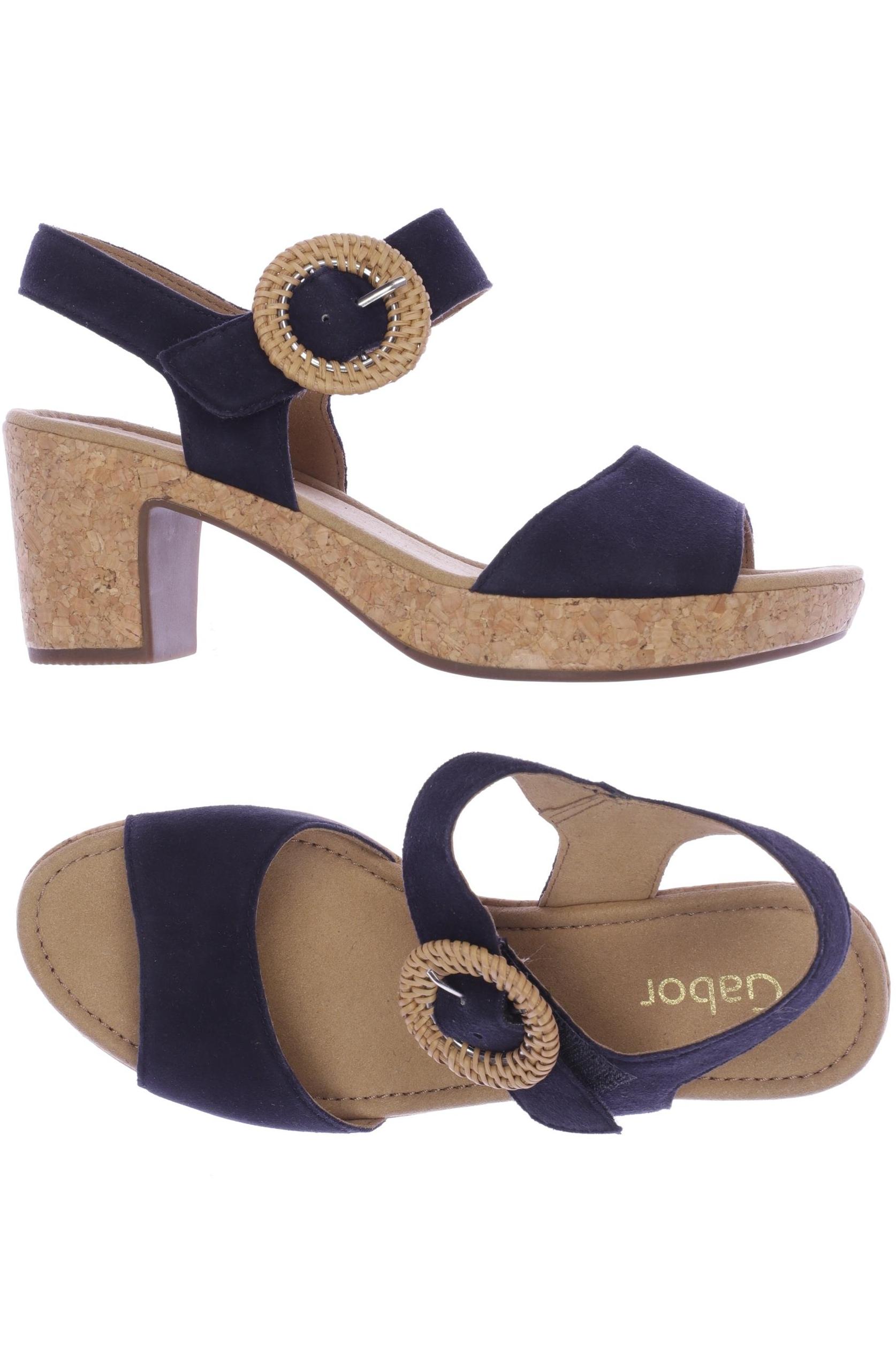 

Gabor Damen Sandale, marineblau, Gr. 5.5