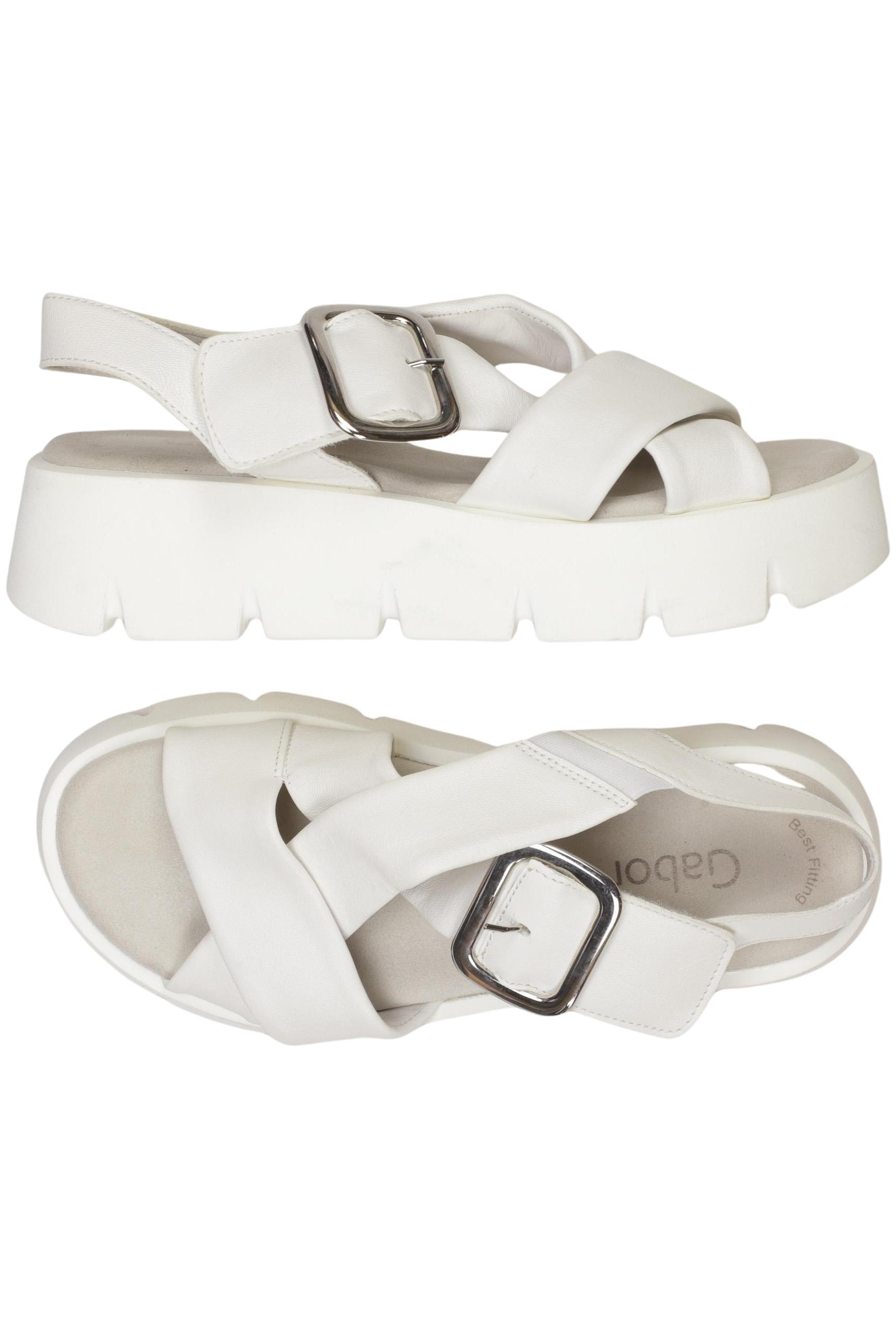 

Gabor Damen Sandale, weiß, Gr. 4