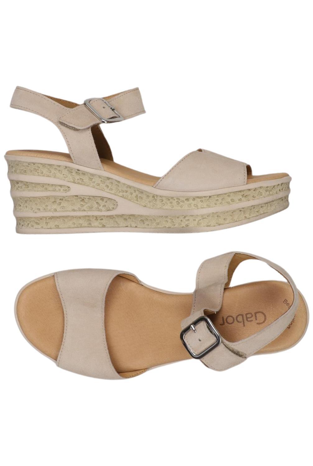 

Gabor Damen Sandale, beige, Gr. 5