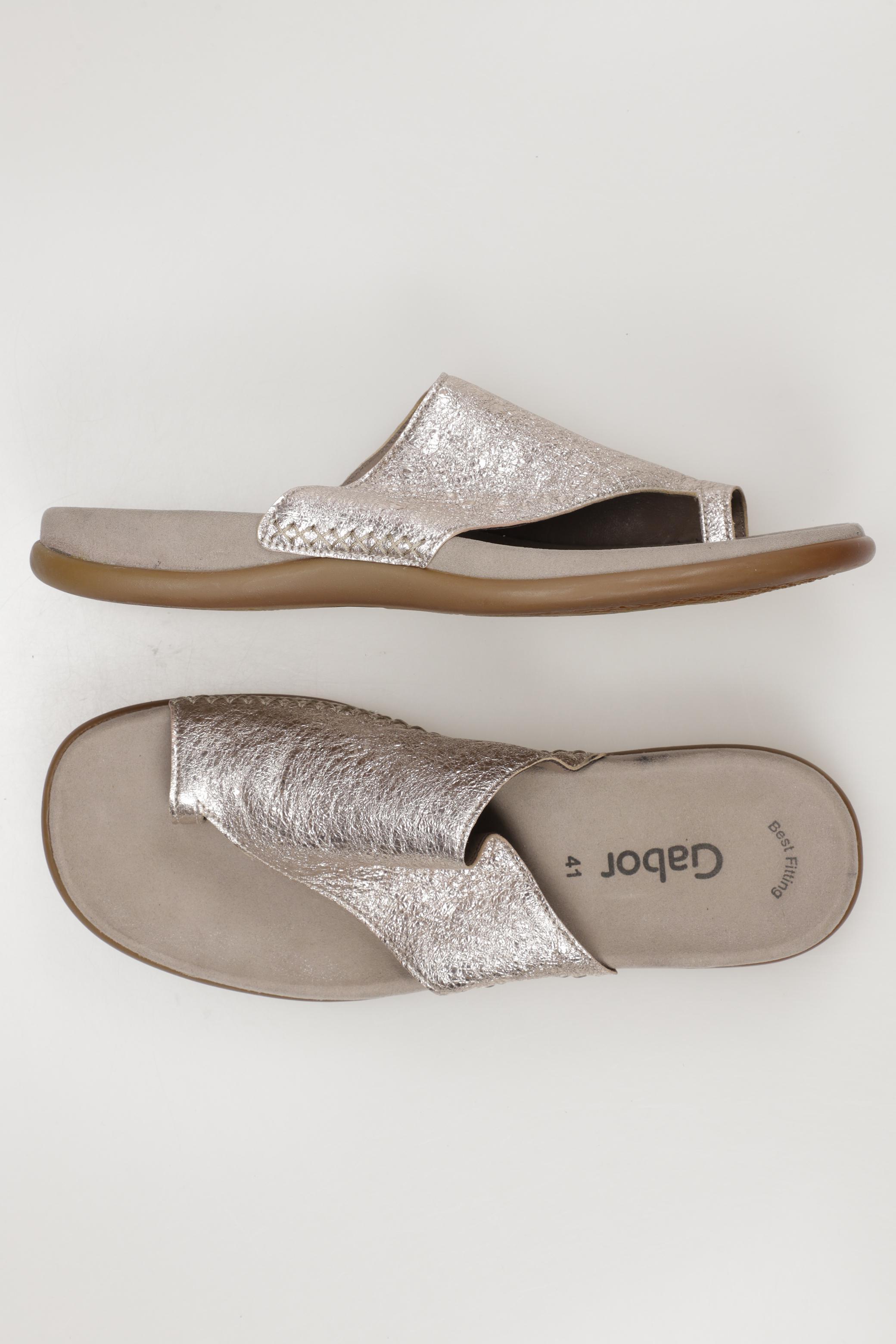 

Gabor Damen Sandale, silber, Gr. 41