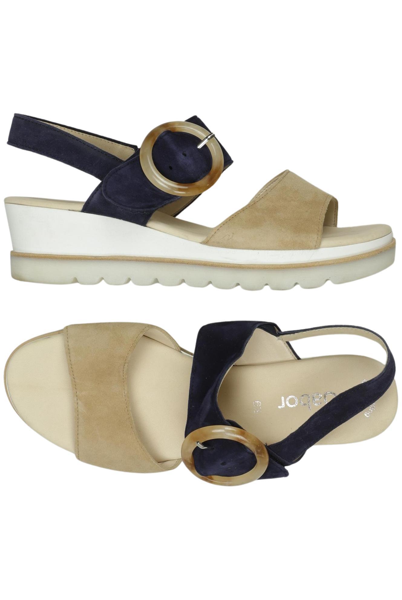 

Gabor Damen Sandale, marineblau, Gr. 6.5