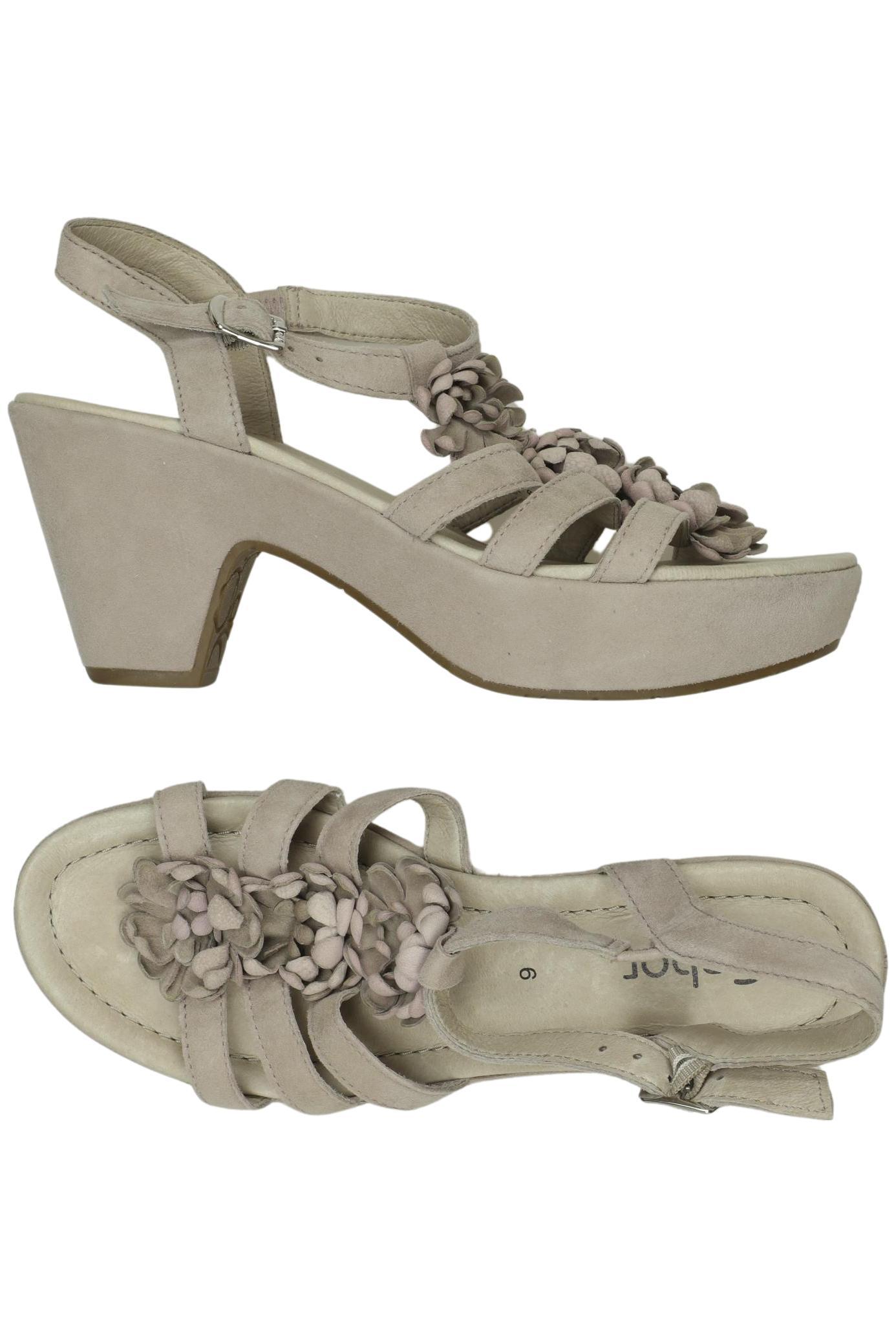 

Gabor Damen Sandale, beige, Gr. 6