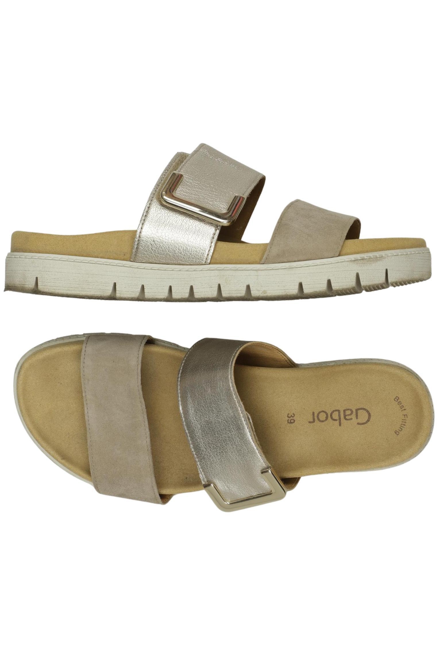 

Gabor Damen Sandale, beige, Gr. 39