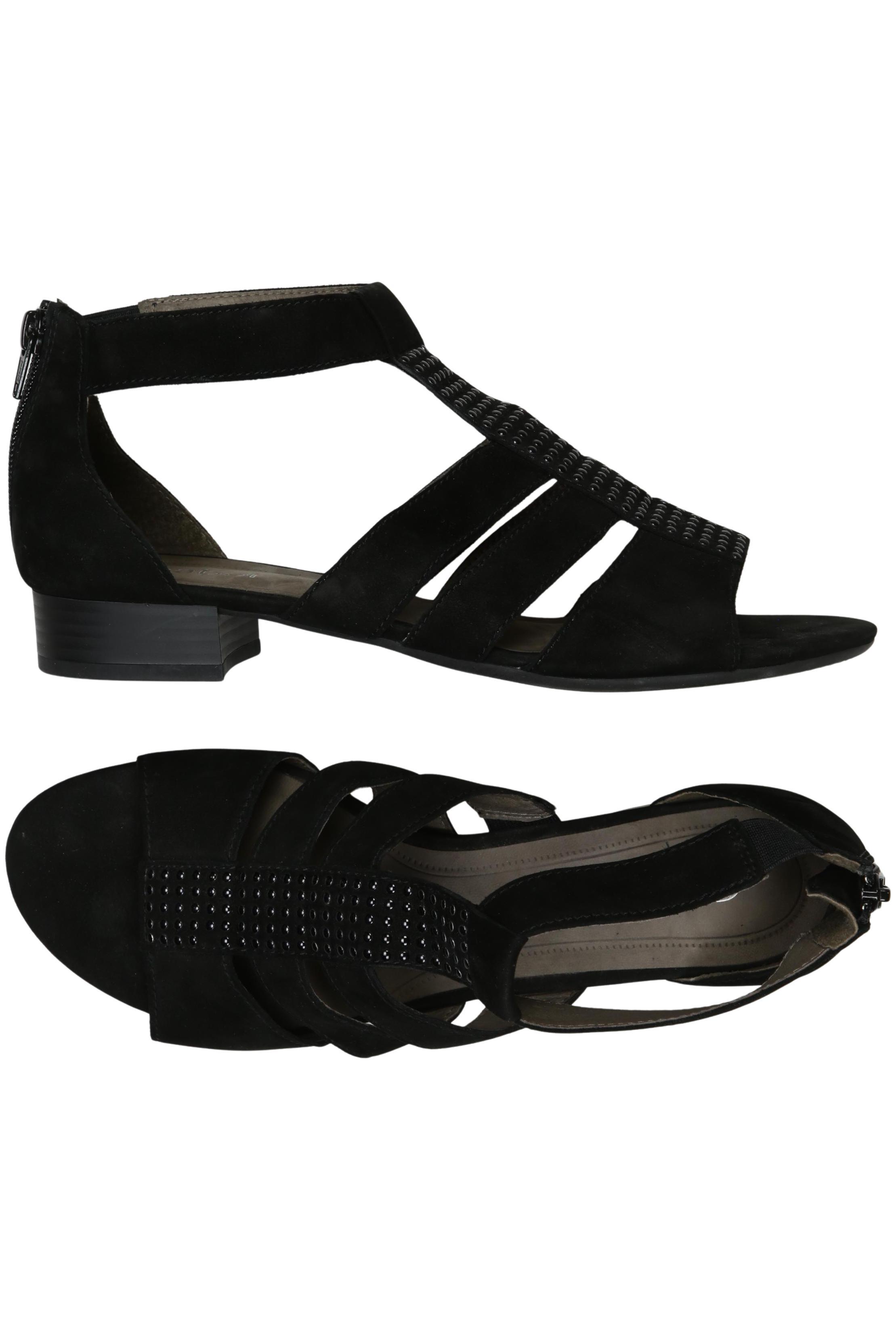 

Gabor Damen Sandale, schwarz, Gr. 6.5