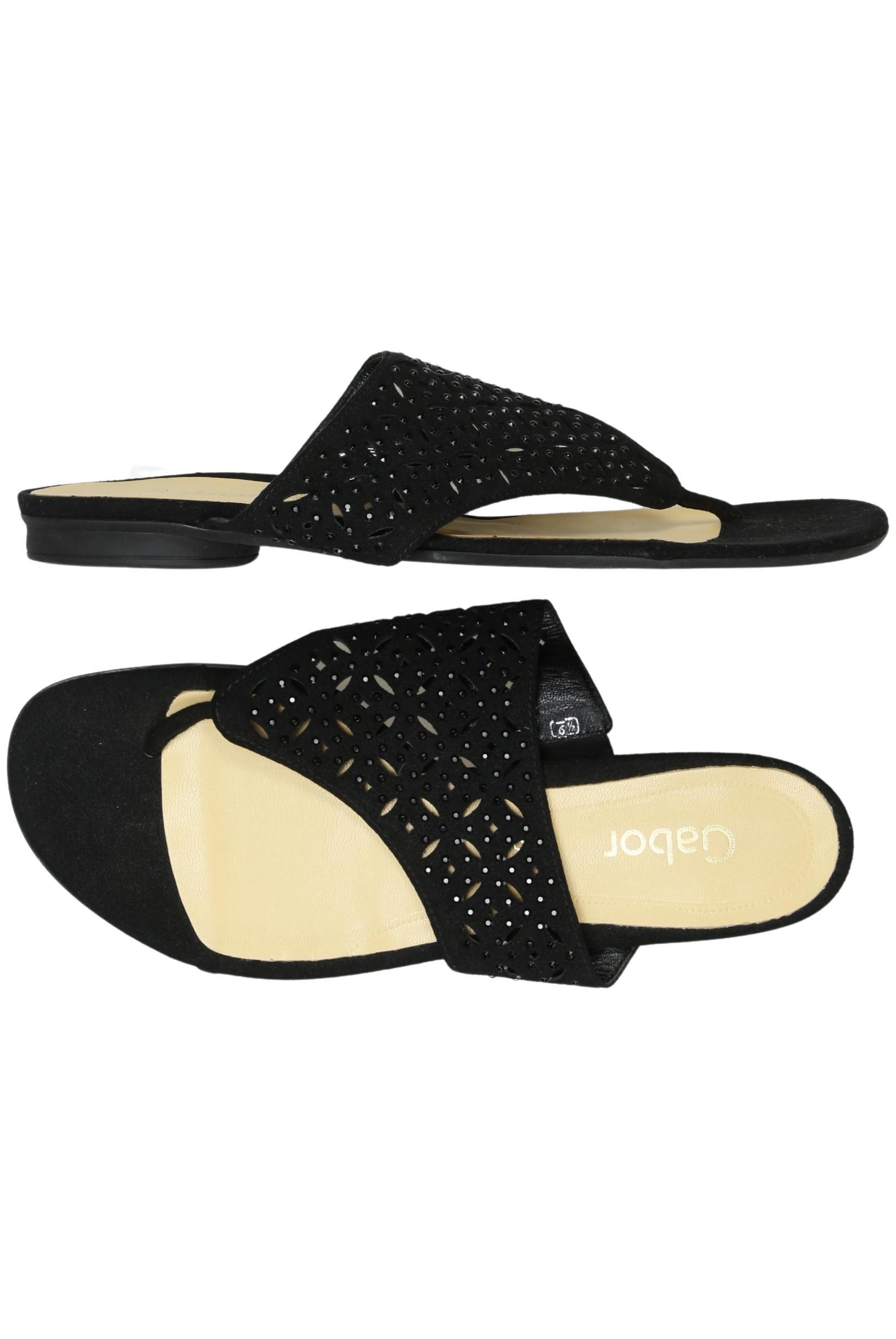 

Gabor Damen Sandale, schwarz, Gr. 6.5