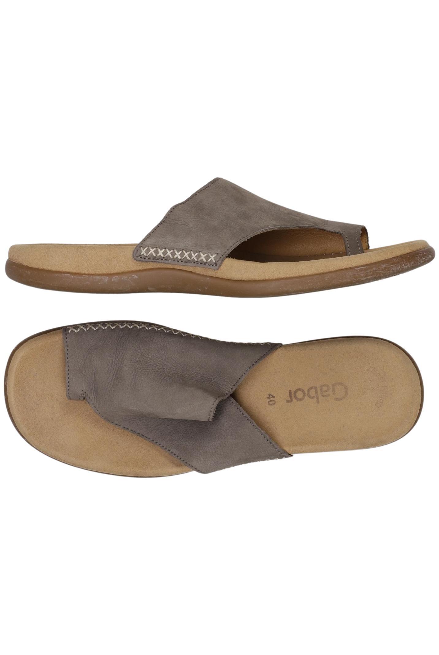 

Gabor Damen Sandale, grau, Gr. 40