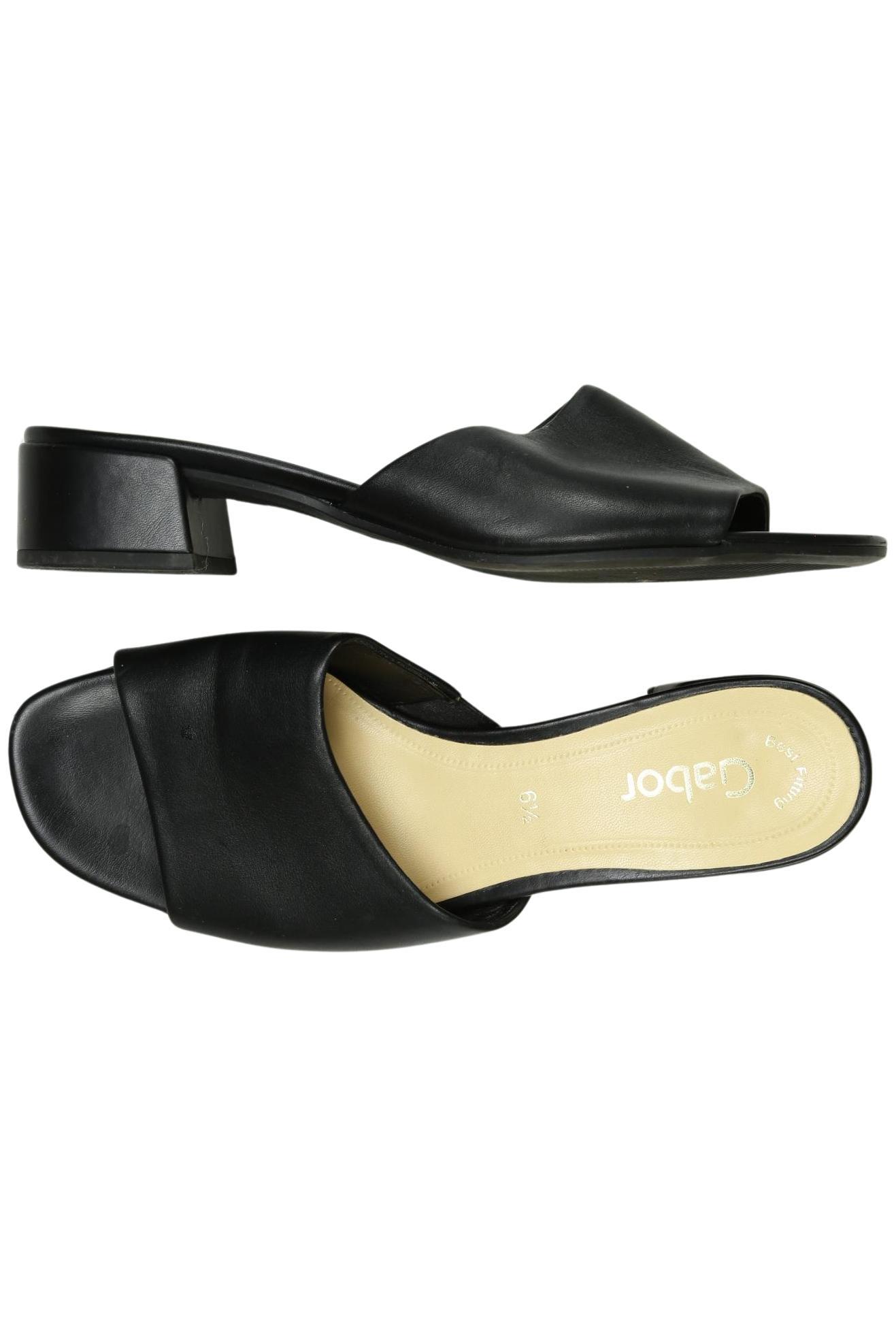 

Gabor Damen Sandale, schwarz, Gr. 6.5