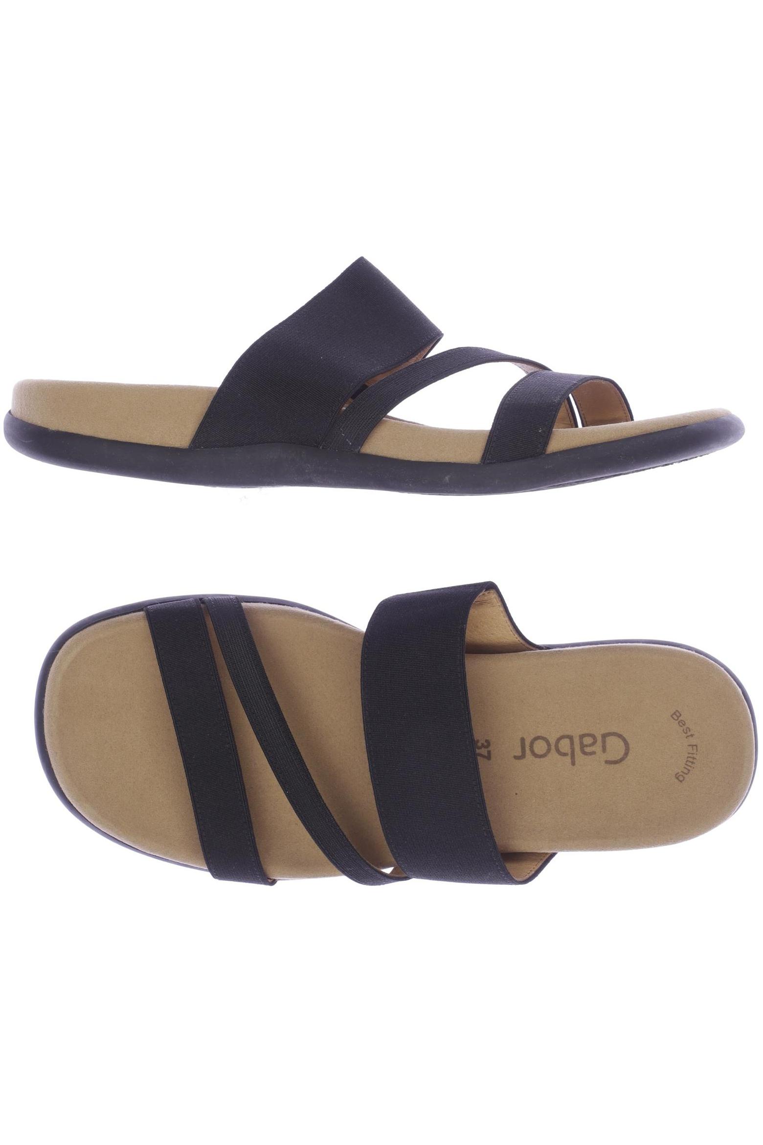 

Gabor Damen Sandale, schwarz, Gr. 37