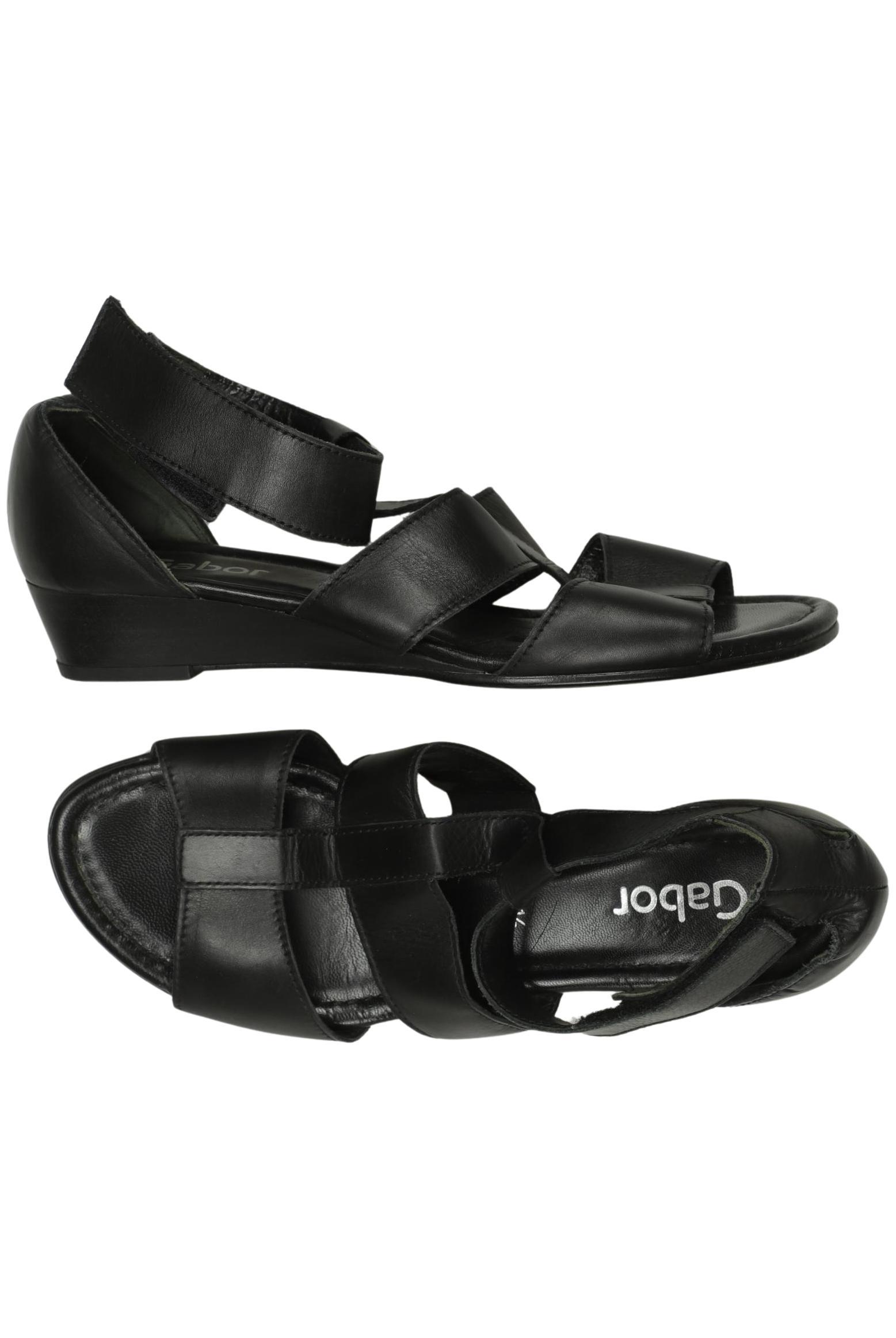 

Gabor Damen Sandale, schwarz, Gr. 4.5