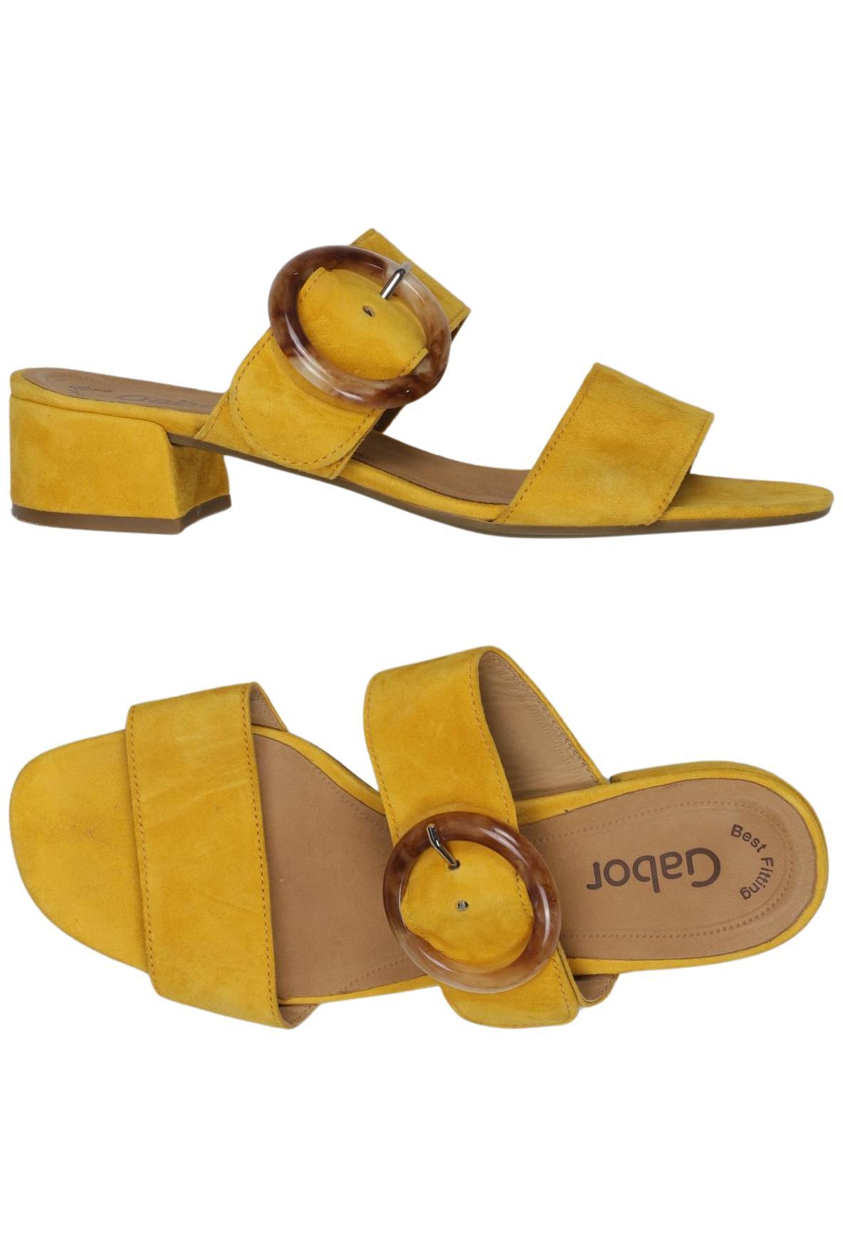 

Gabor Damen Sandale, gelb, Gr. 5.5