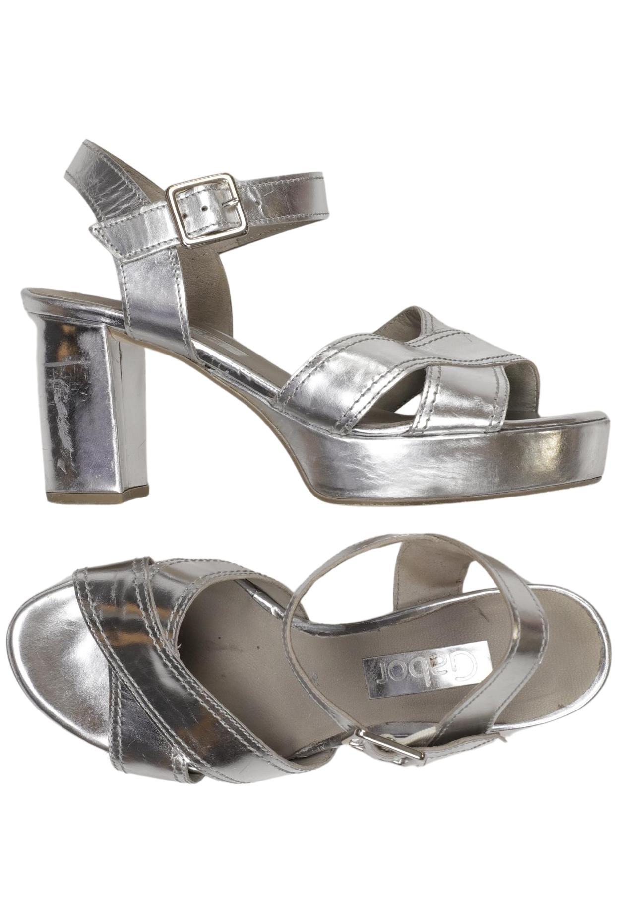 

Gabor Damen Sandale, silber, Gr. 3.5